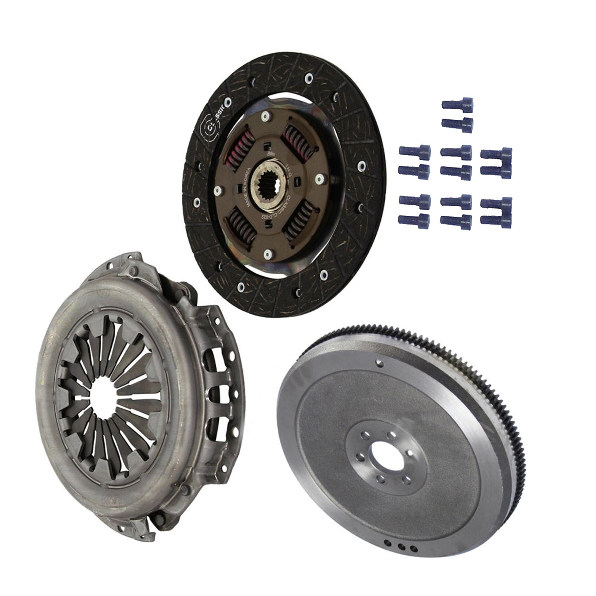 Kit d'embrayage Volant Moteur FIXE pour 1,3 MultiJet, 1,3L CDTi 75/90ch PARTSLINE SC56277
