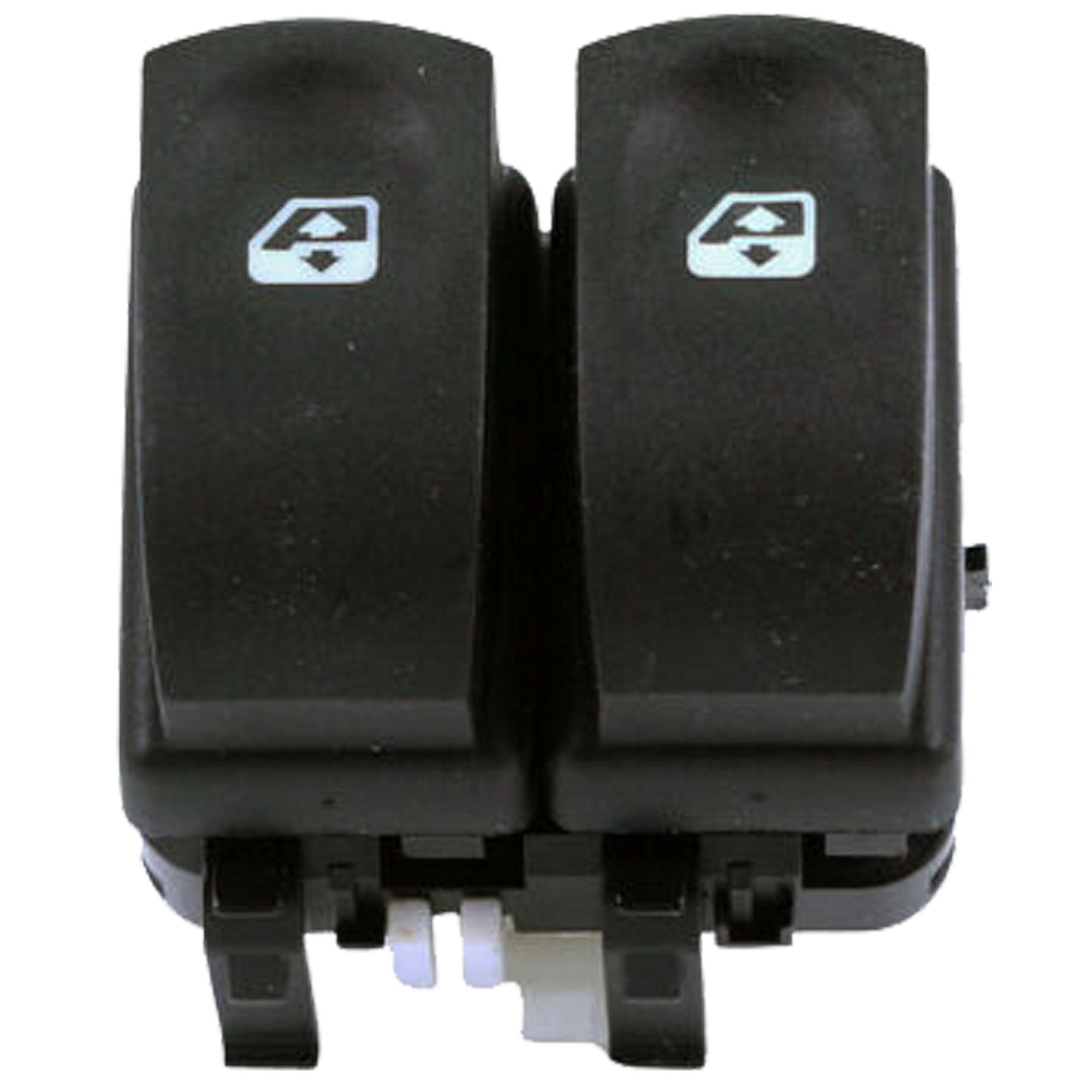 Bouton de lève-vitre avant gauche pour Renault Clio 3 Modus Twingo 2 PARTSLINE SC56339