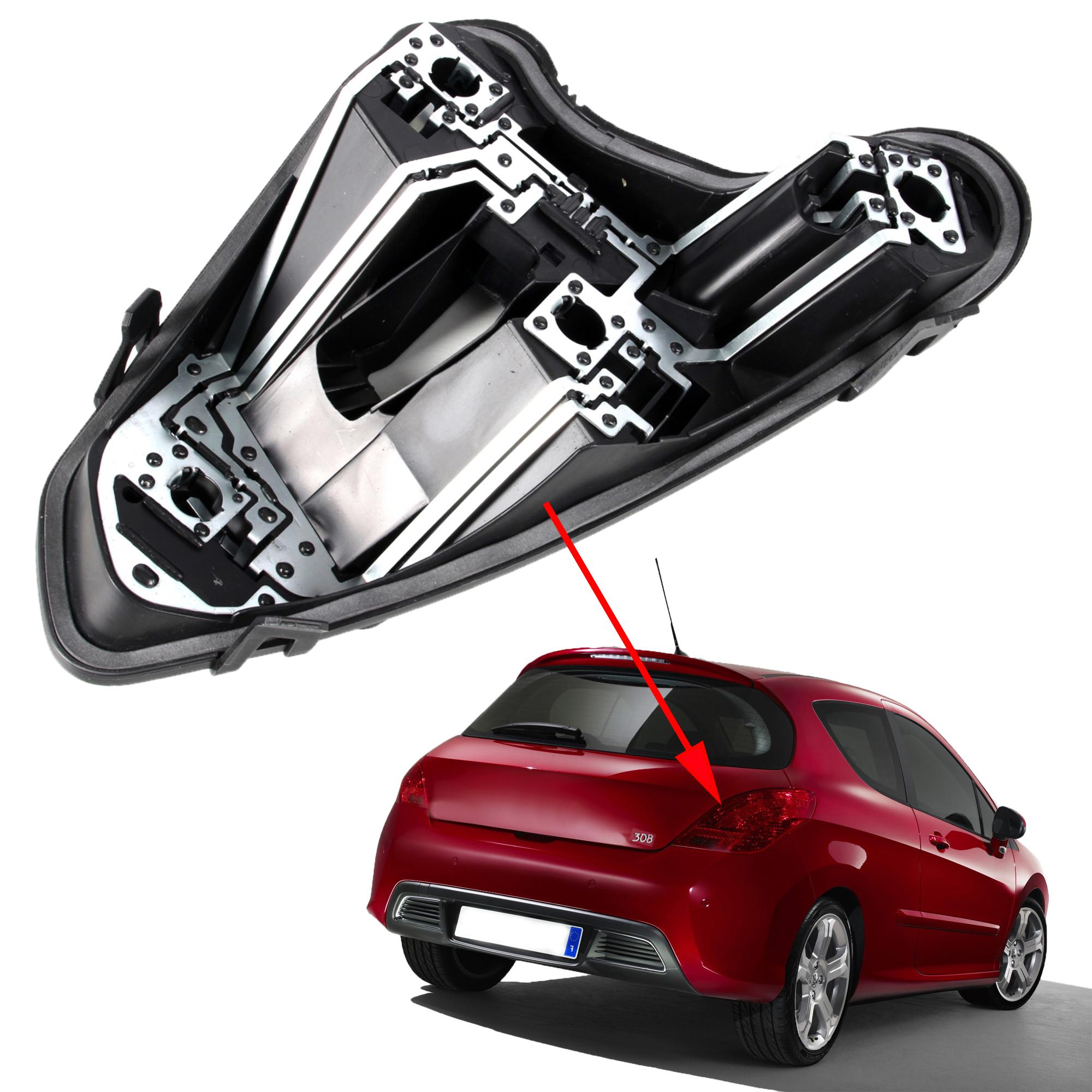Platine de feu arrière droite pour Peugeot 308 Berline phase 1 (jusque 2014) PARTSLINE SC56402