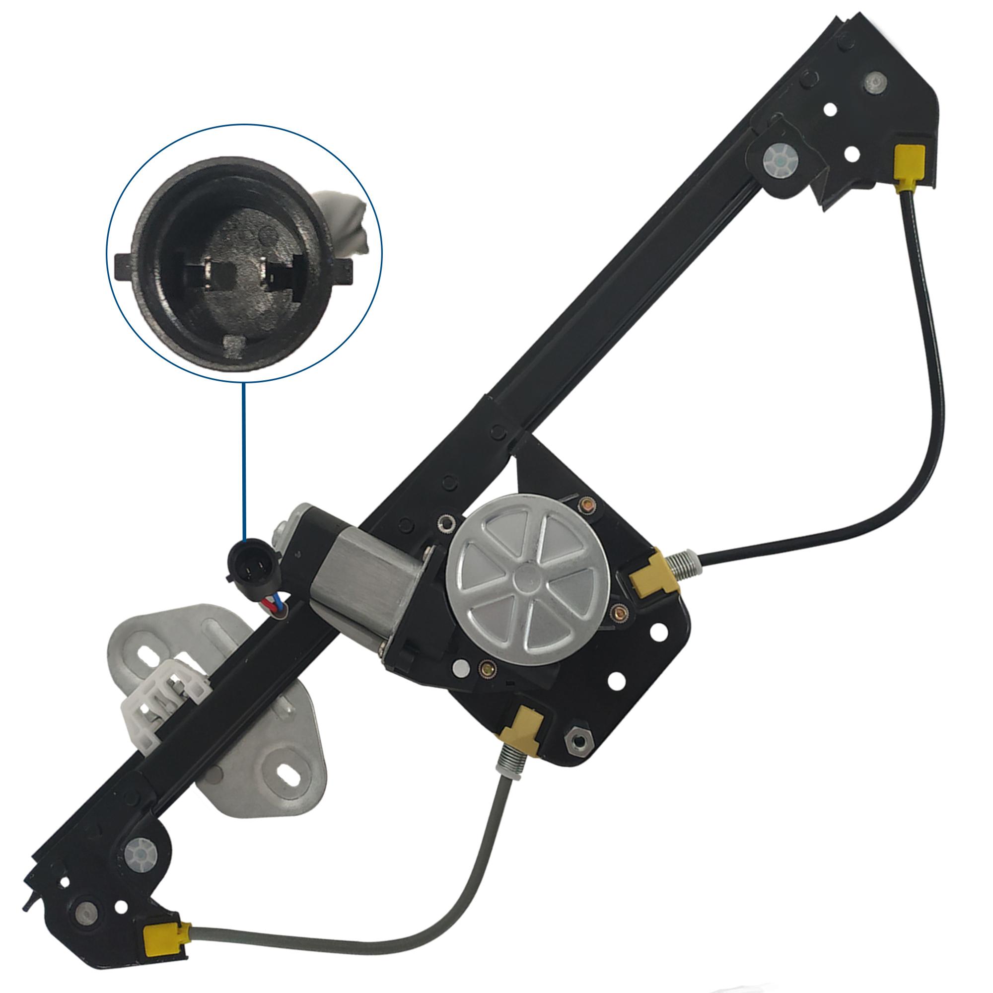 Lève-vitre électrique avec moteur avant gauche pour Dacia Logan PARTSLINE SC56591