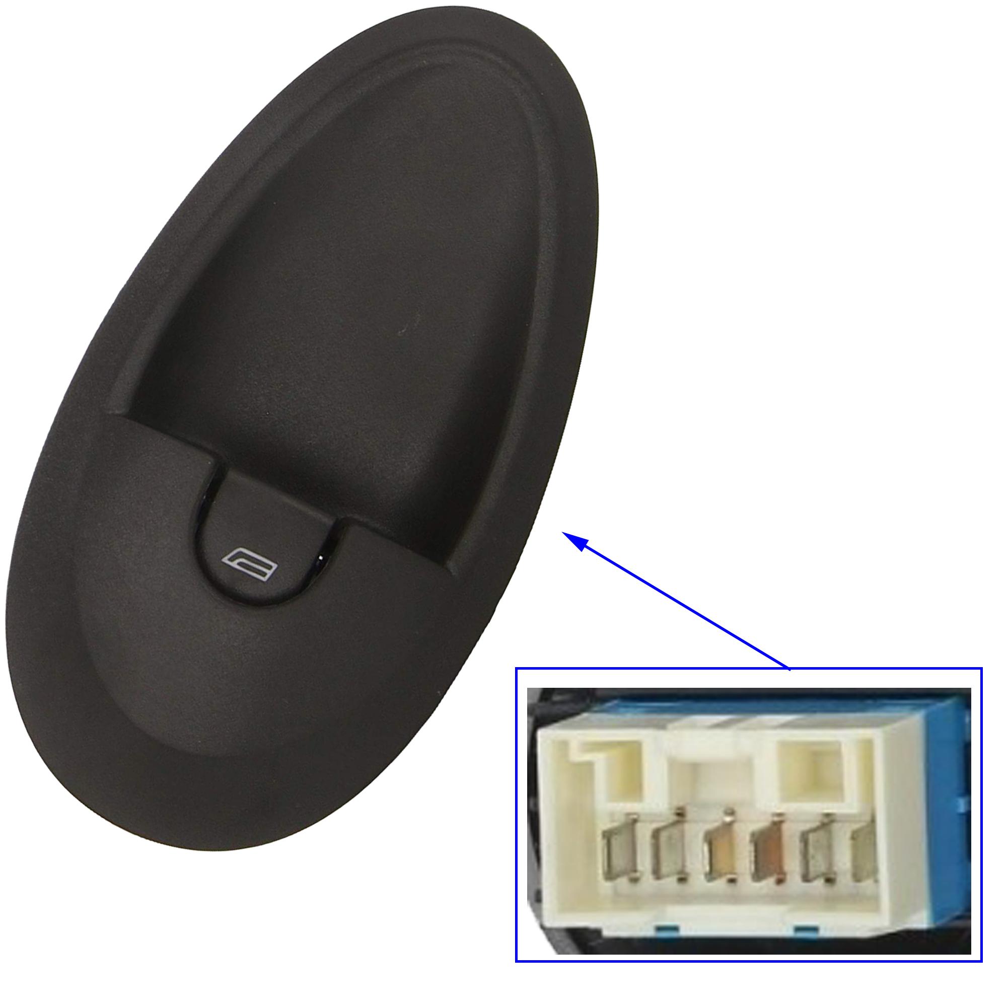 Bouton leve vitre avant droit pour Iveco Daily IV PARTSLINE SC56797