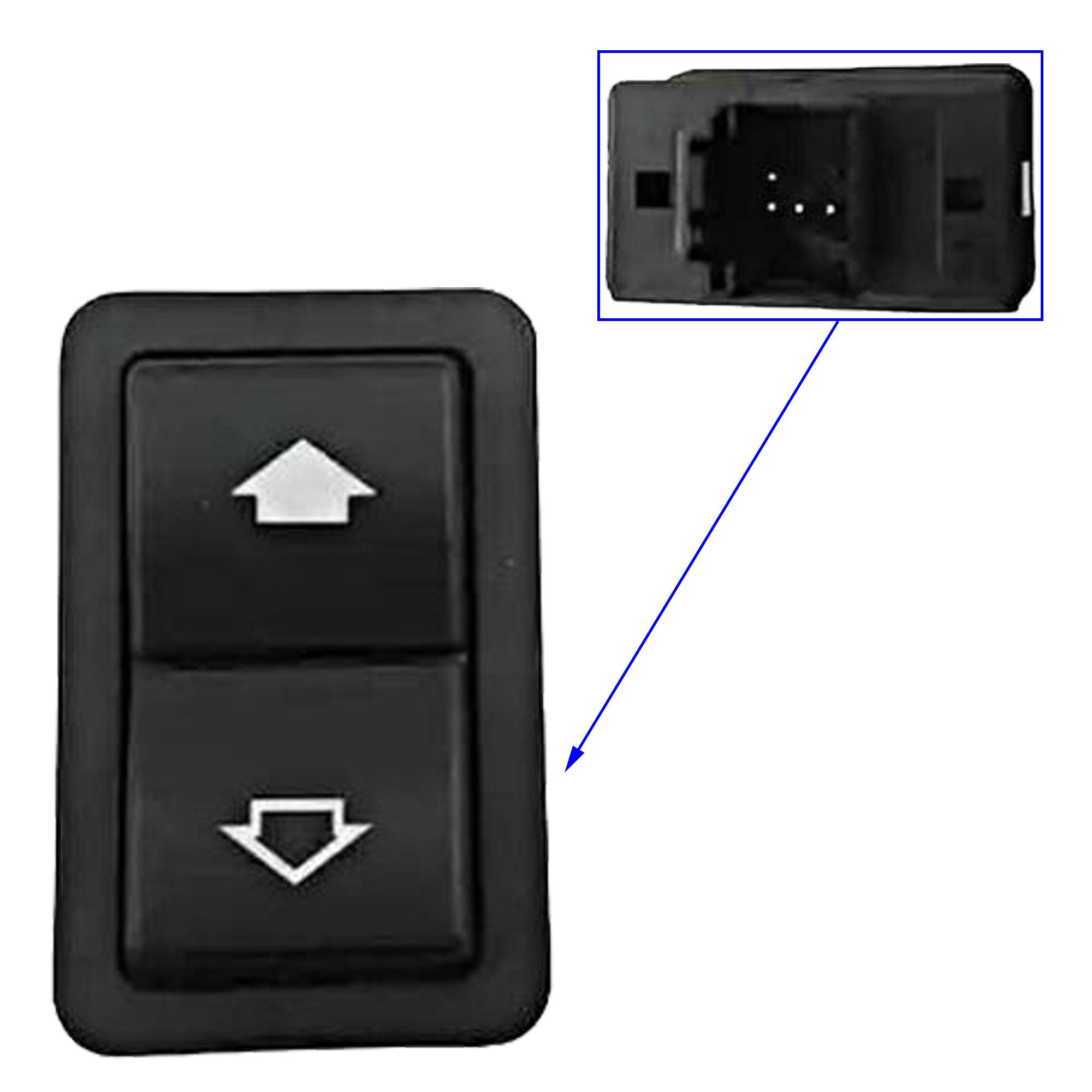 Bouton de lève-vitre avant droit / arrière gauche pour BMW série 5 et série 7 PARTSLINE SC56850