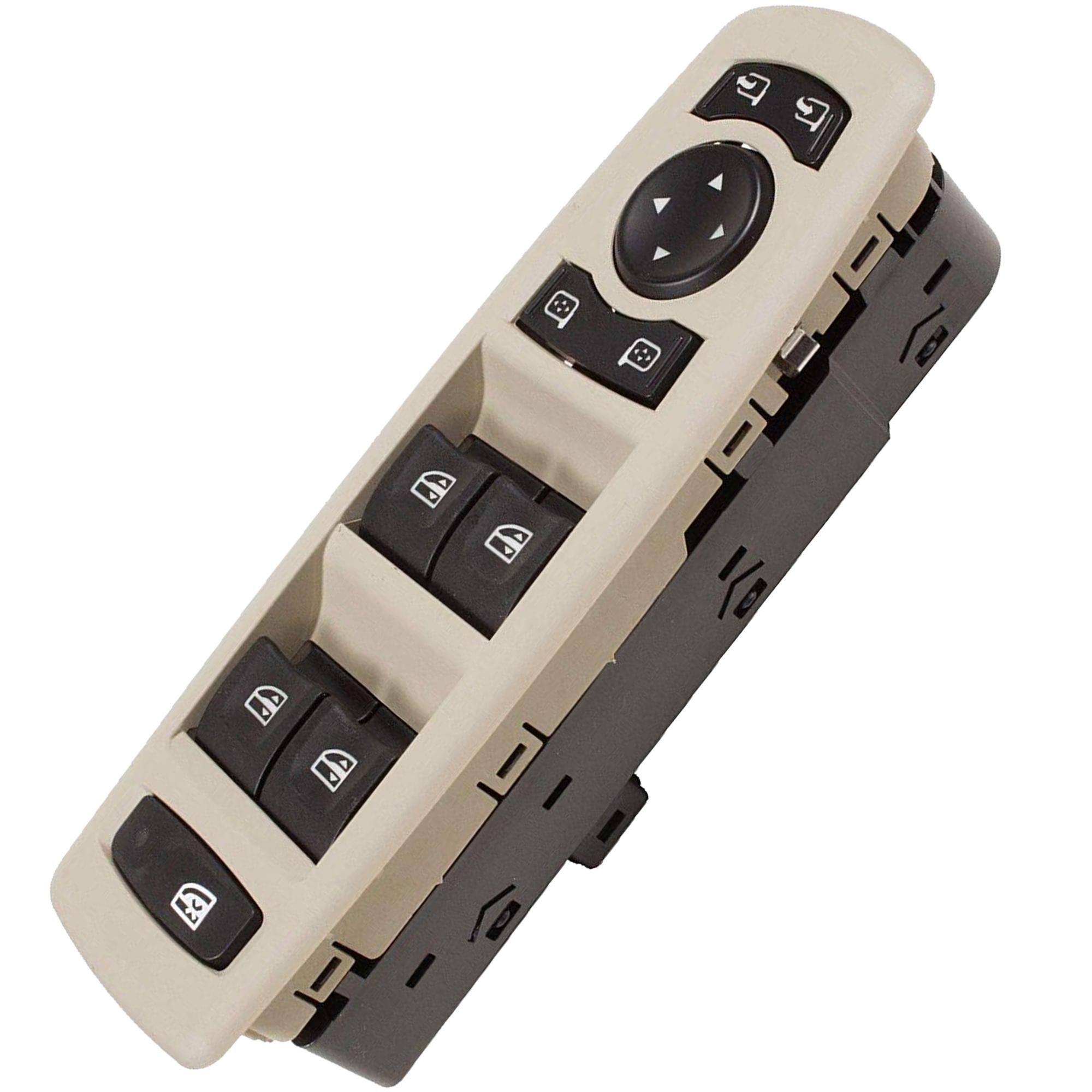 Platine beige boutons leve vitre avant gauche pour Megane 3 Laguna III PARTSLINE SC56951