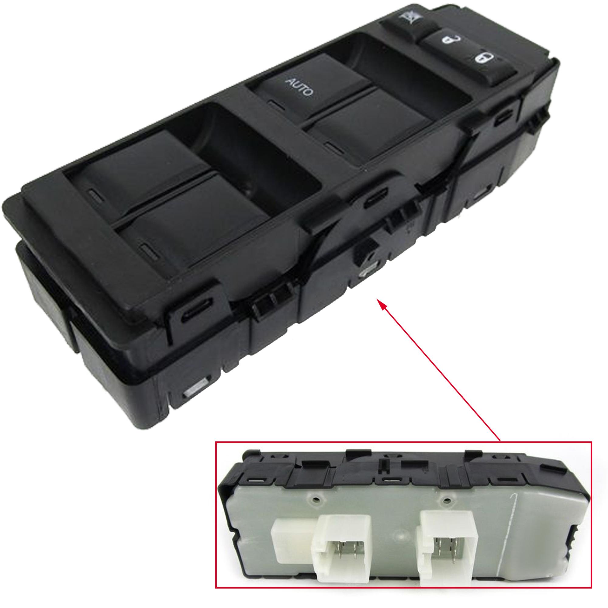 Bouton de lève-vitre avant gauche pour Dodge Caliber Jeep Compass Patriot PARTSLINE SC57011
