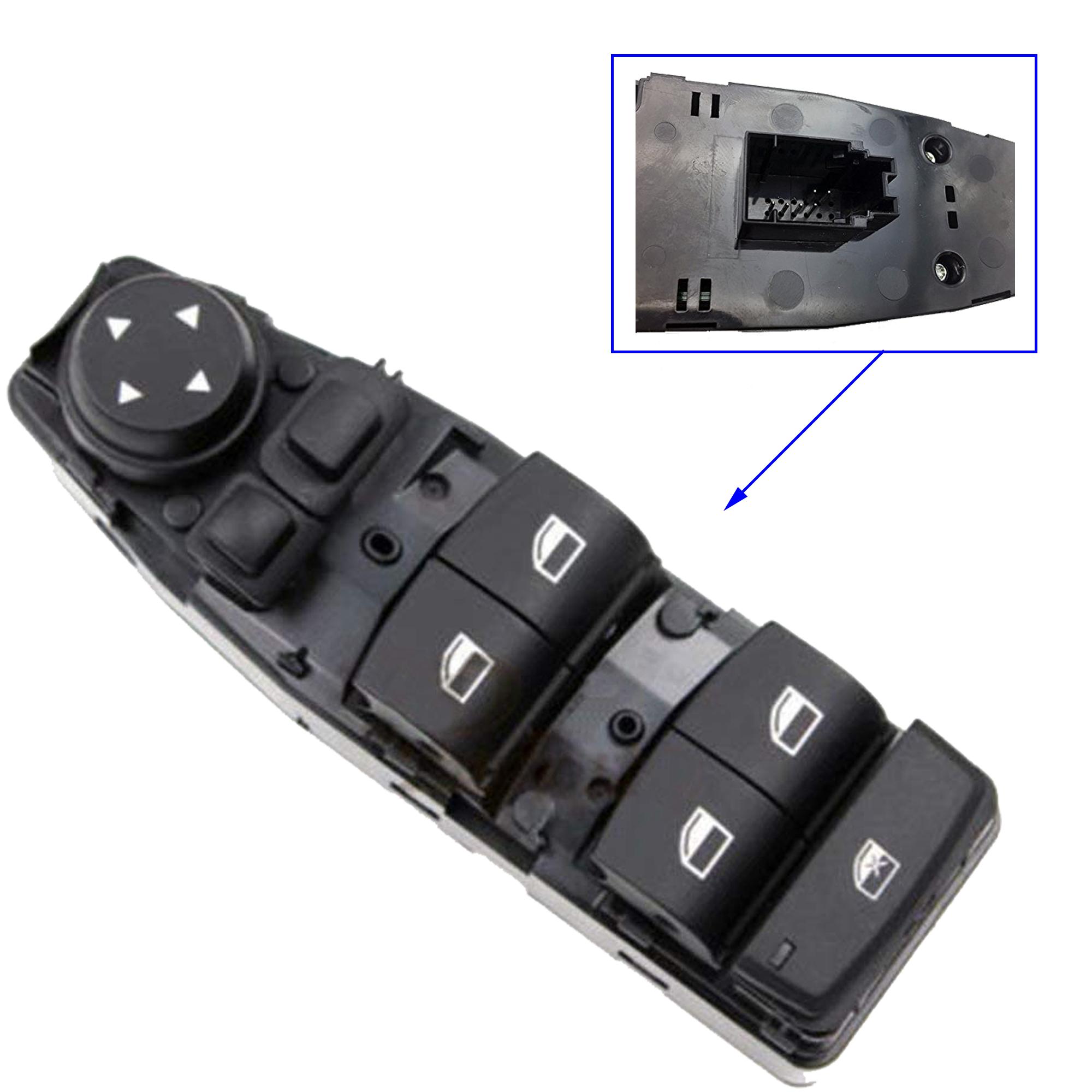 Bouton de lève-vitre et rétroviseurs pour BMW Série 5 F10 F11 X3 F25 PARTSLINE SC57029