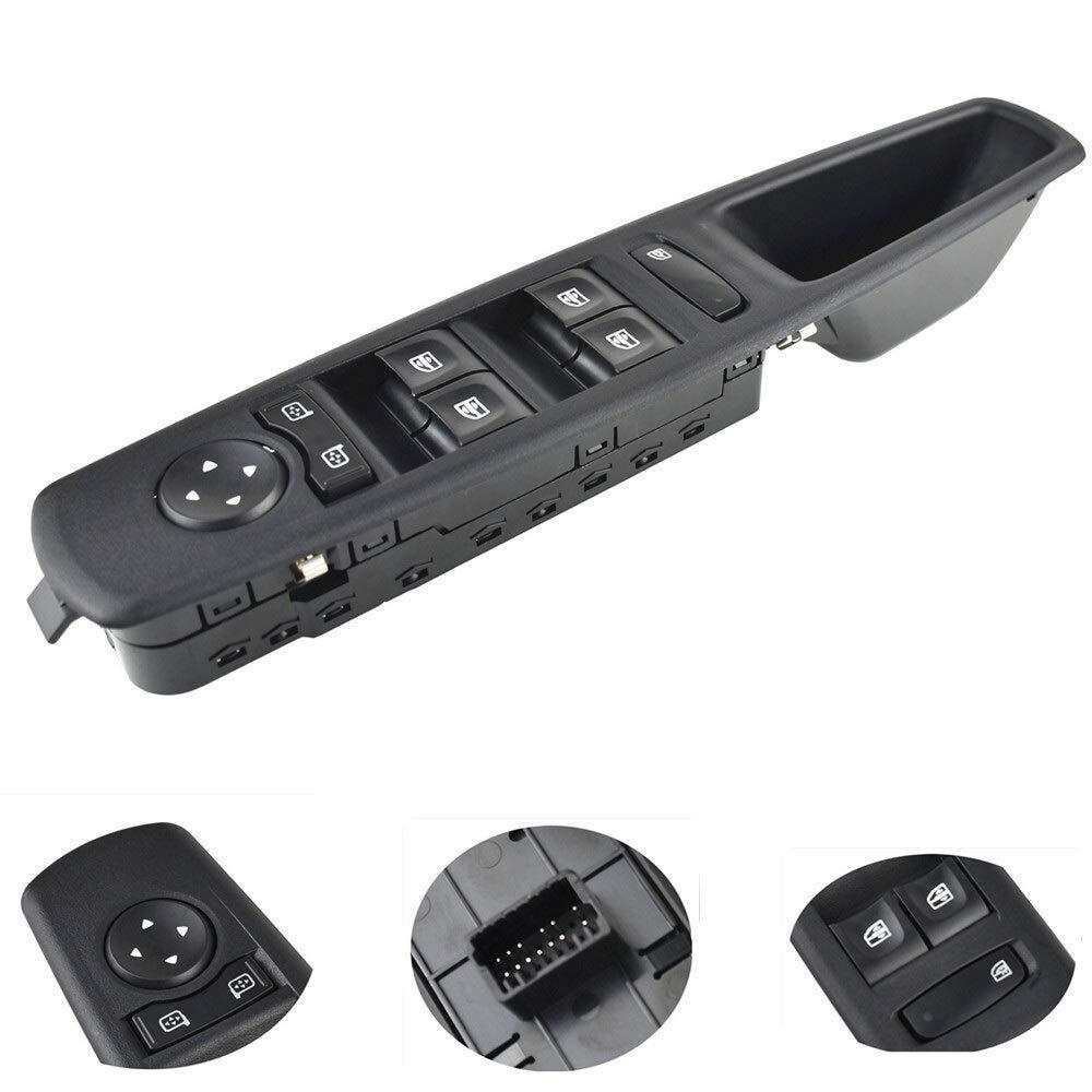 Bouton de lève-vitre avant gauche pour Renault Mégane 3 Scénic et Grand Scénic 3 PARTSLINE SC57072