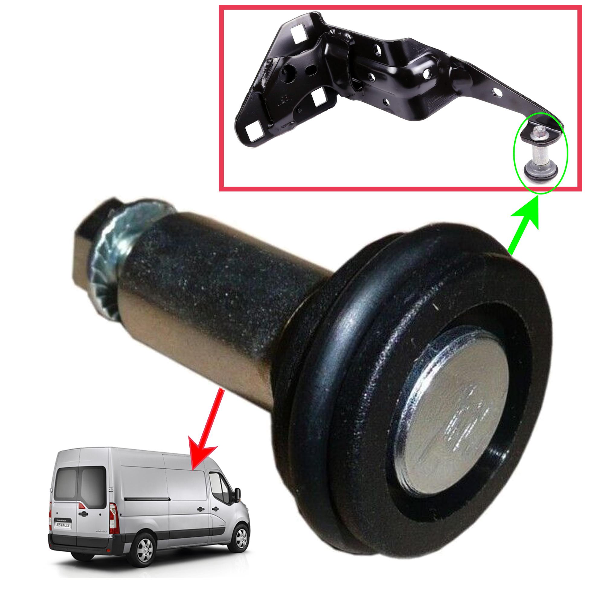 Galet supérieur de porte latérale droite pour Master 3, Movano, NV400 PARTSLINE SC57384