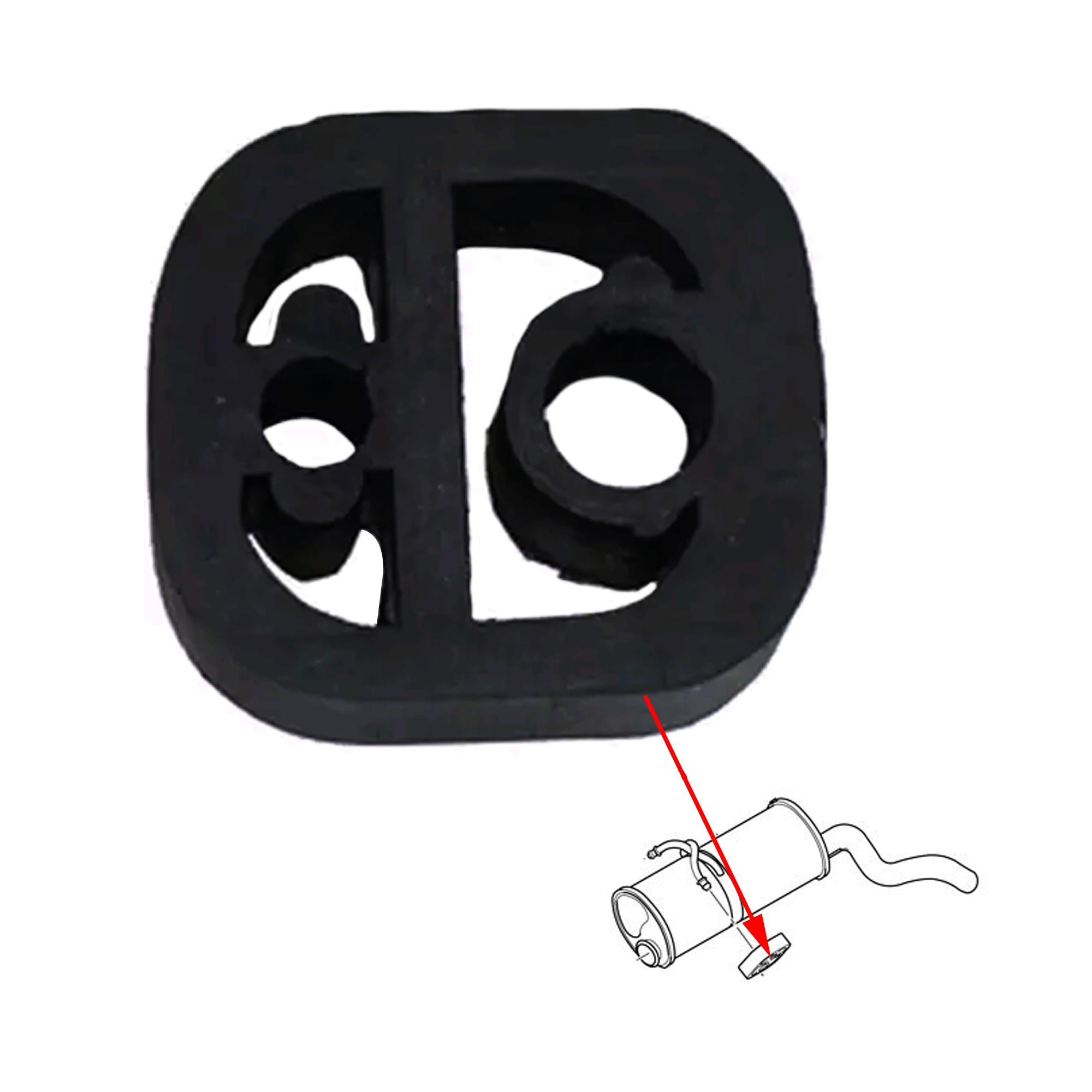 Silentbloc silencieux arriere pour Berlingo Partner PARTSLINE SC57490