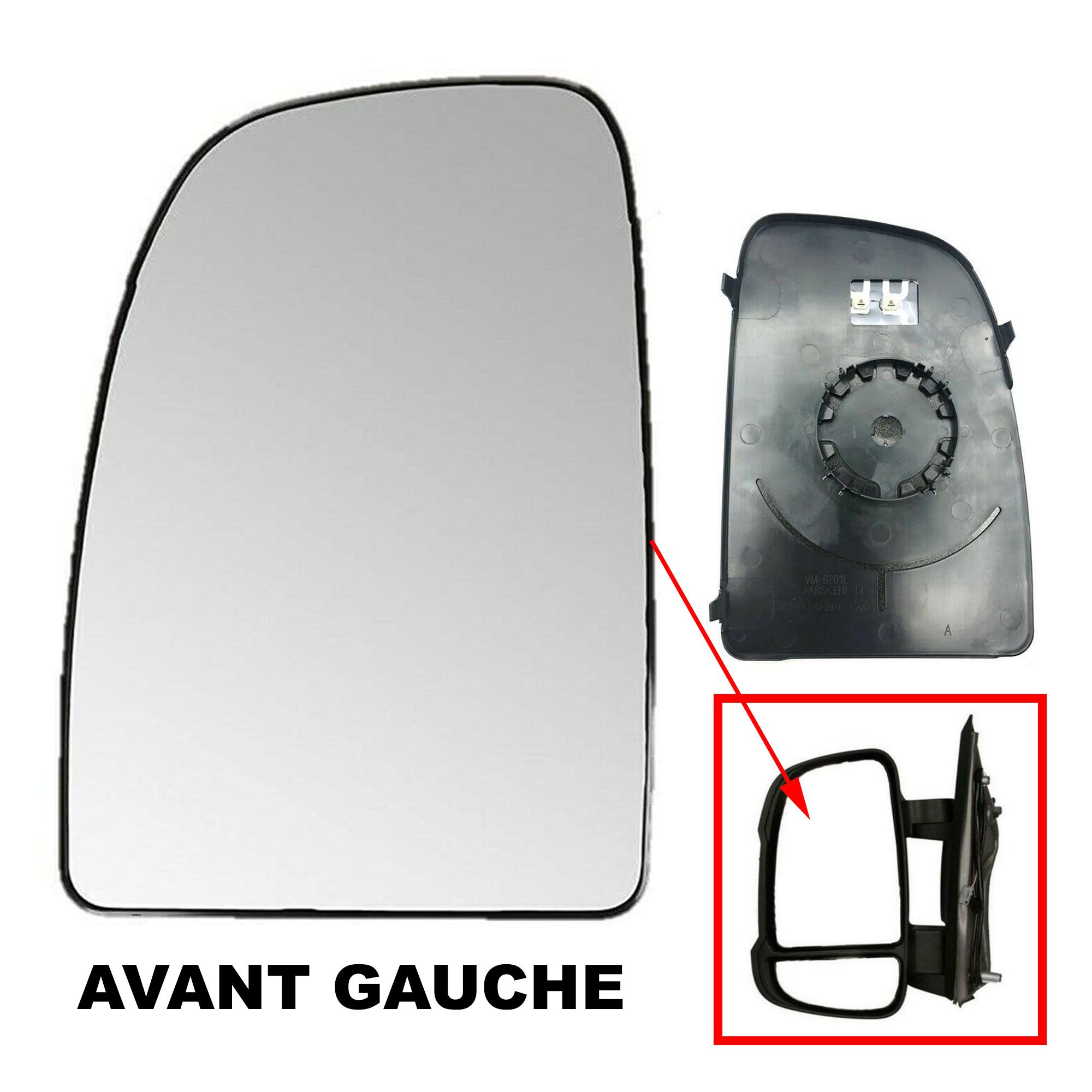 Glace de rétroviseur dégivrante gauche supérieure pour Jumper 3, Ducato 3, Boxer 3 PARTSLINE SC57497