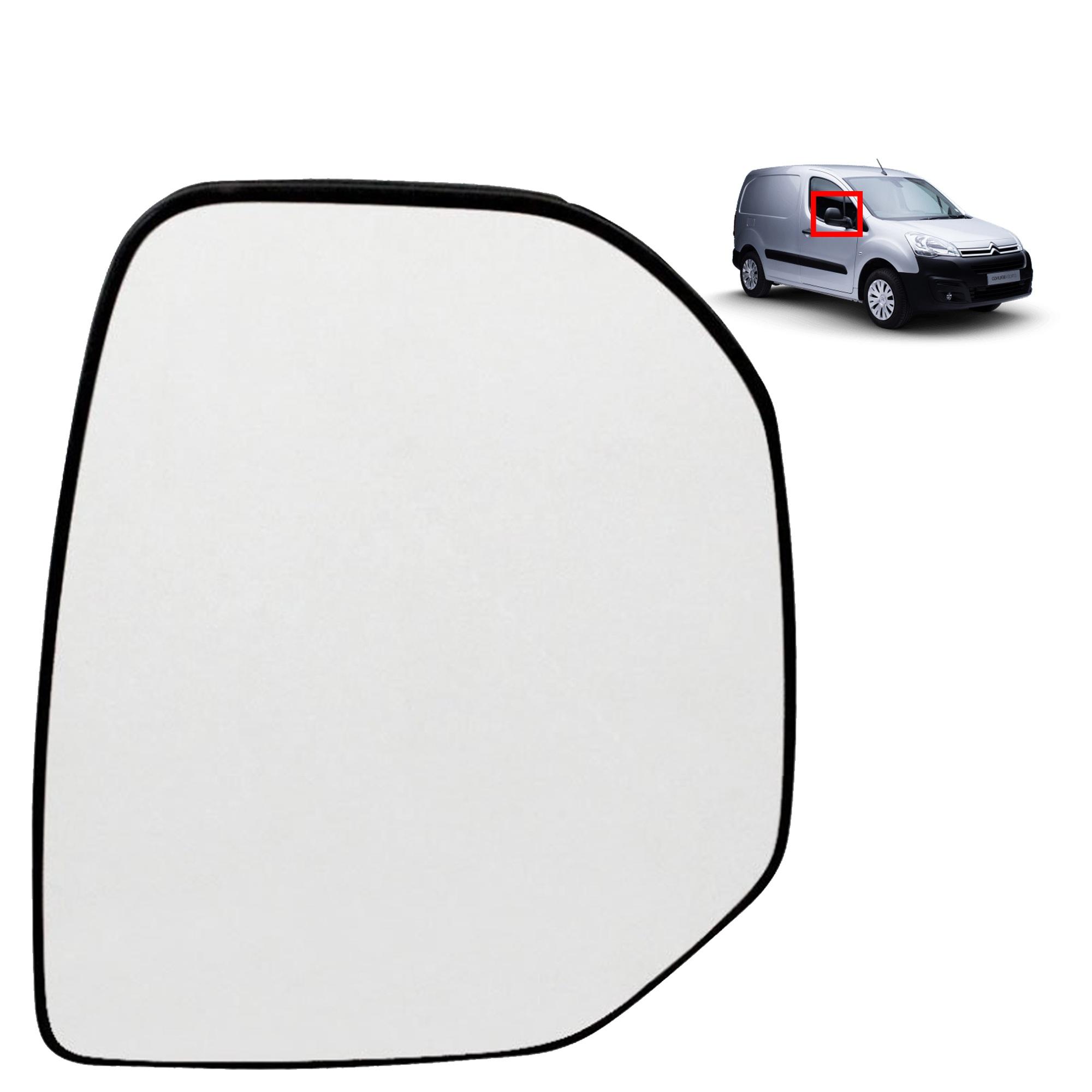 Miroir glace de retroviseur avant droit pour Citroen Berlingo Peugeot Partner PARTSLINE SC57509