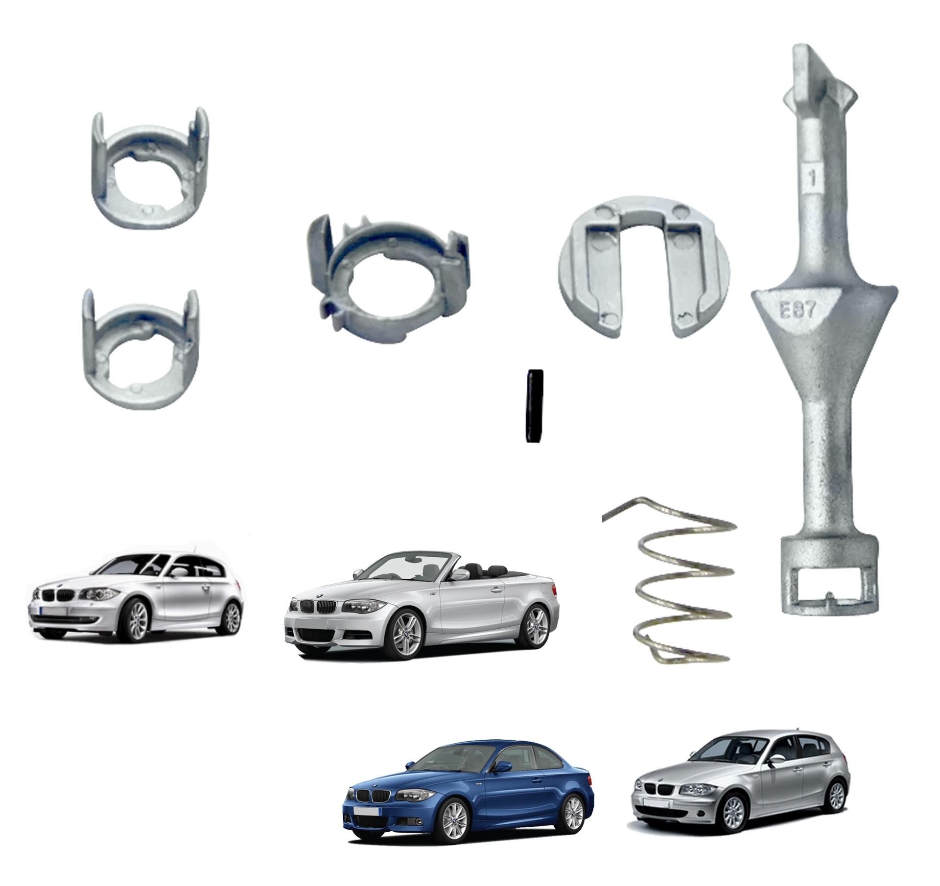 Kit reparation barillet porte avant pour BMW Serie 1 E81 E87 PARTSLINE SC57582