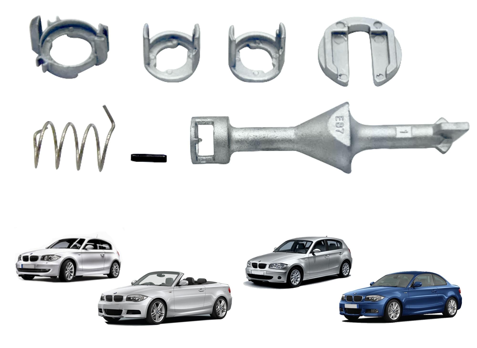 Kit reparation barillet porte avant pour BMW Serie 1 E81 E87 PARTSLINE SC57582