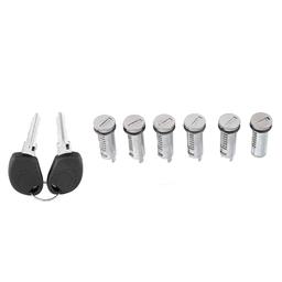 (Lot de 6) Serrure barillet de porte compatible pour DAILY 3 1999-2006 PARTSLINE SC57586