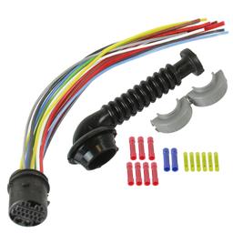 Kit reparation faisceau porte arriere (15 fils) pour Opel Astra H PARTSLINE SC57604