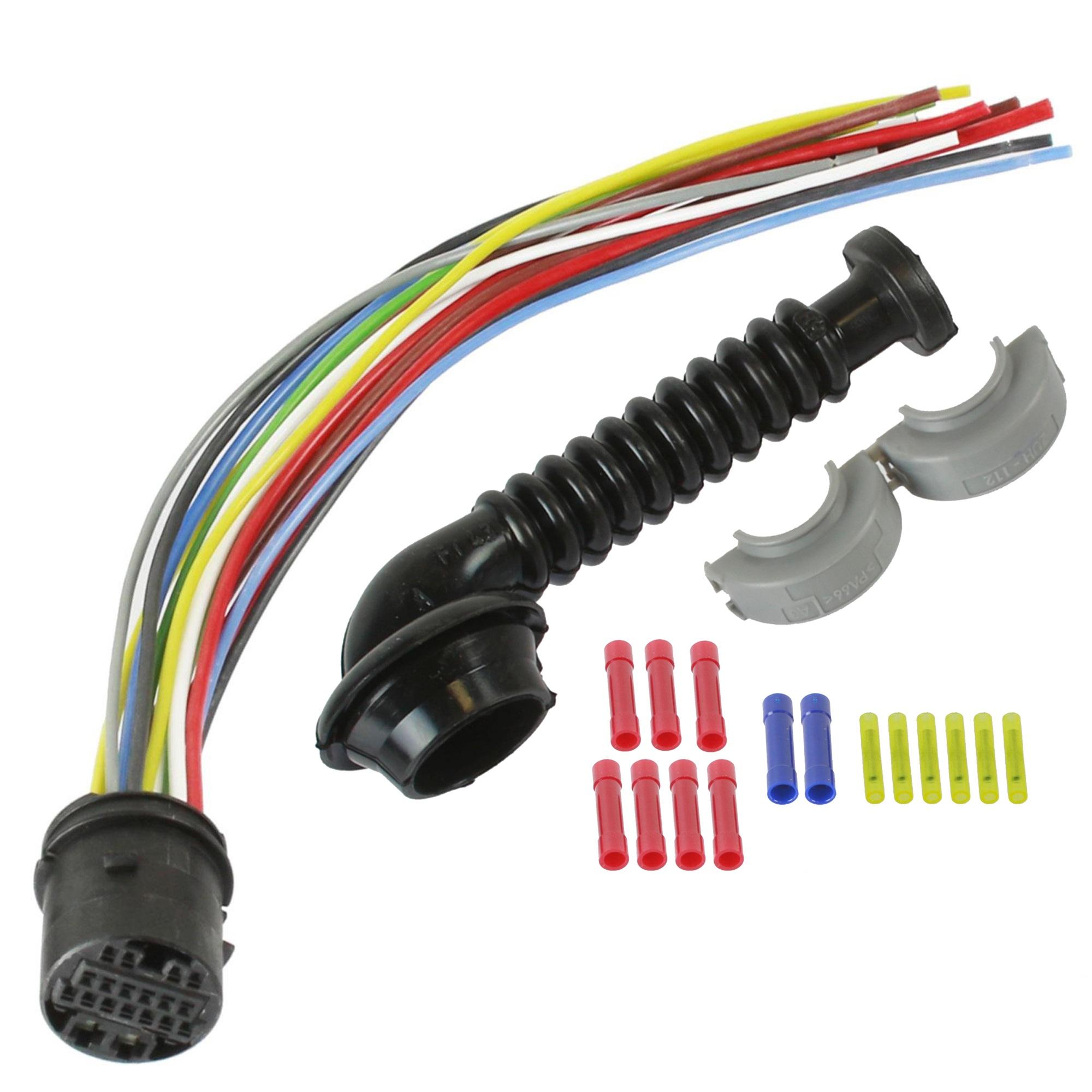 Kit reparation faisceau porte arriere (15 fils) pour Opel Astra H PARTSLINE SC57604