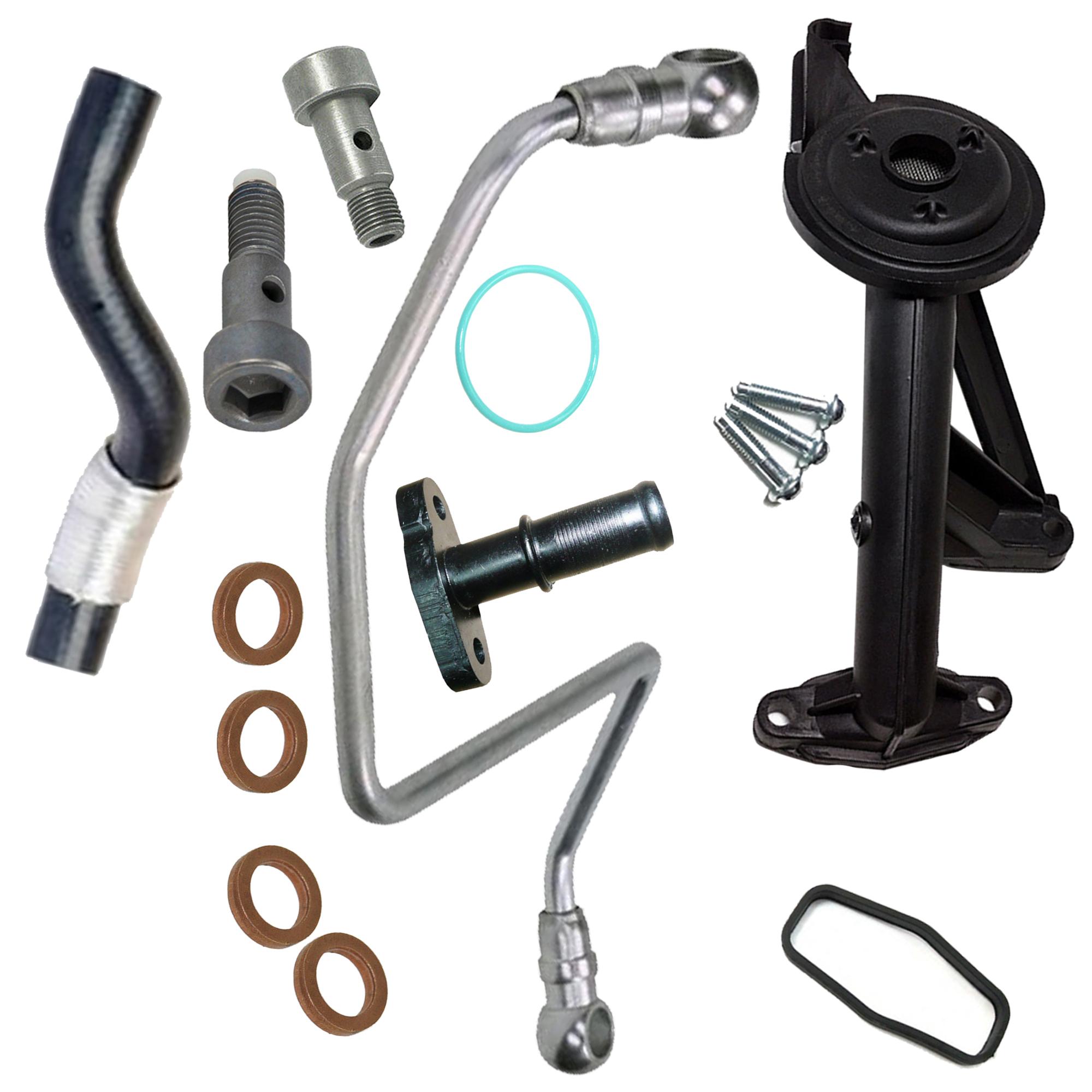 Kit montage de turbo, crépine huile tuyau graissage vis banjo 1.6 HDi 75/90 PARTSLINE SC57632