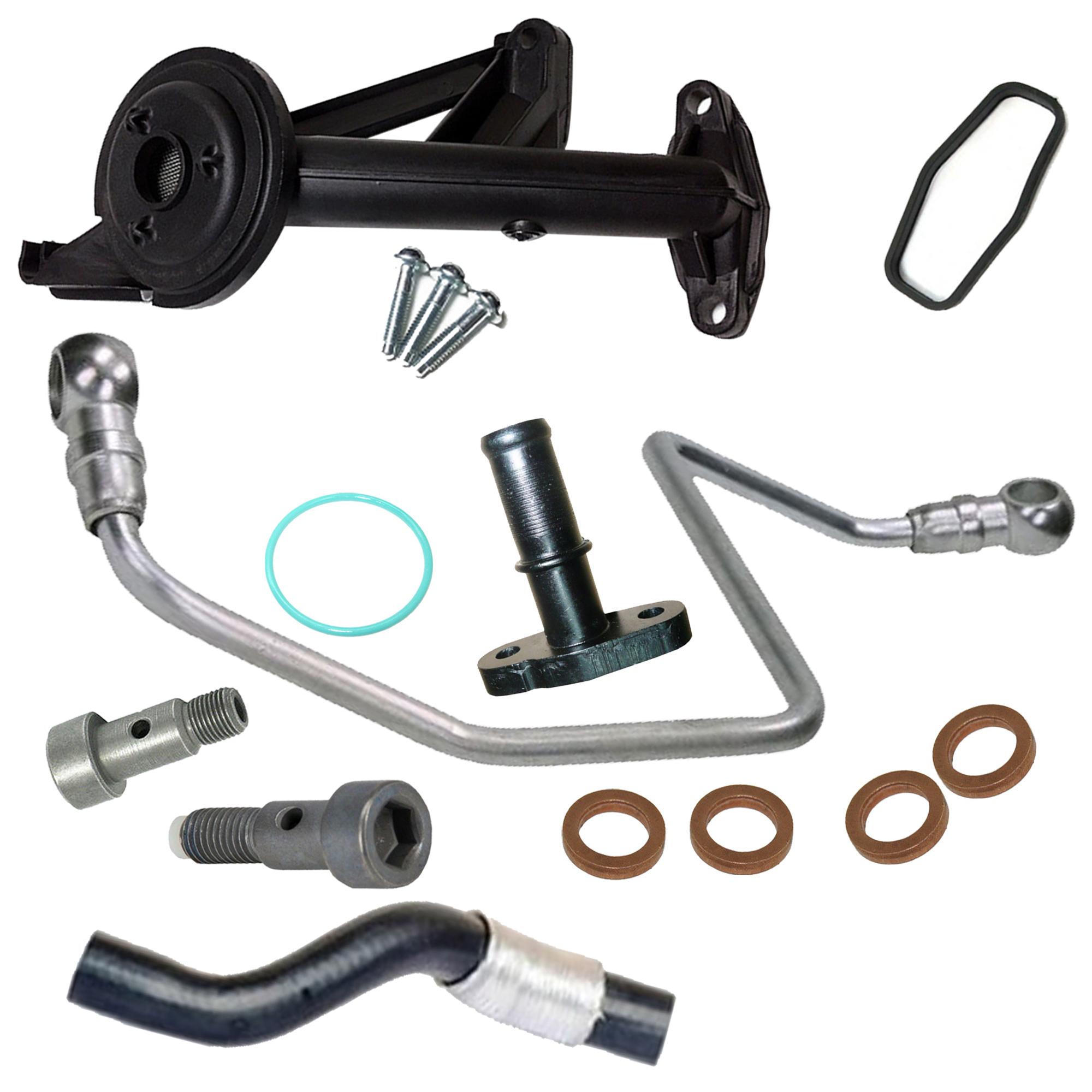 Kit montage de turbo, crépine huile tuyau graissage vis banjo 1.6 HDi 75/90 PARTSLINE SC57632