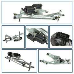 Mécanisme, tringlerie + moteur d'essuie glace avant pour Jumpy, Scudo, Expert 2 PARTSLINE SC57726
