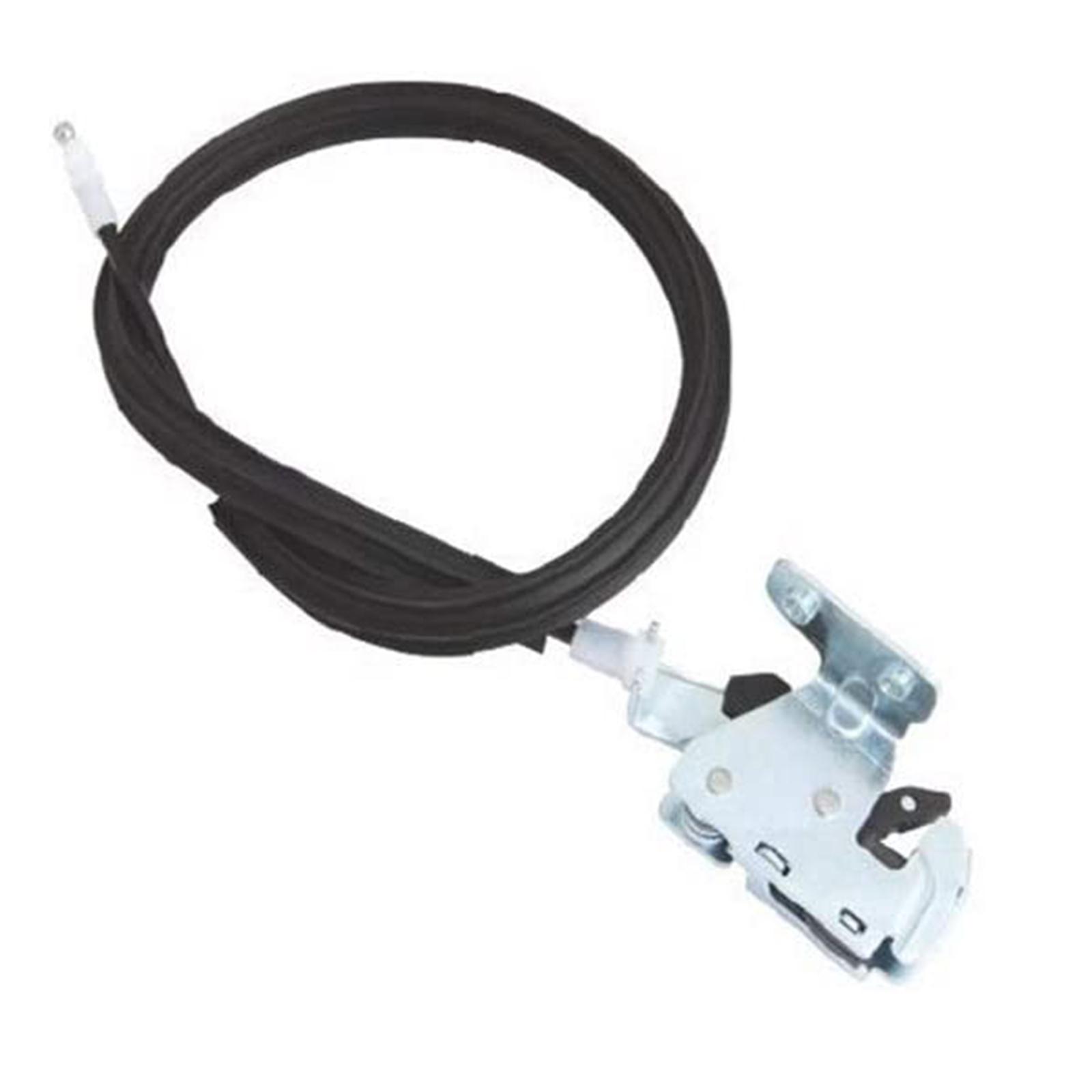 Serrure inférieure porte battante arrière avec câble pour Citroën, Fiat, Peugeot PARTSLINE SC58028