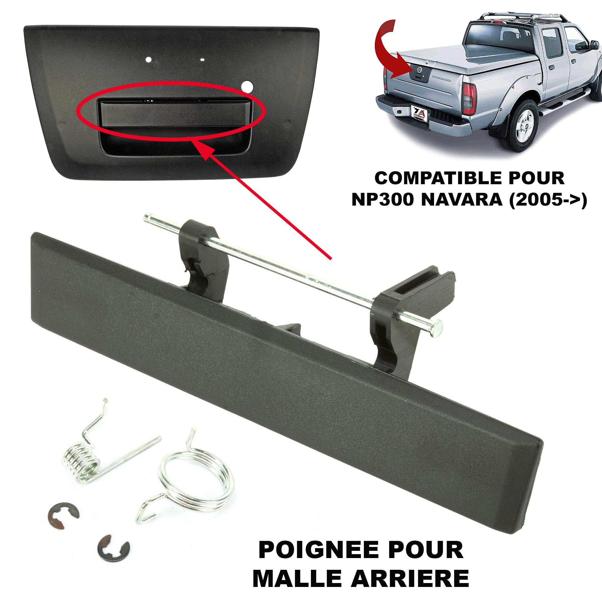 Poignée de malle, benne arrière compatible pour NP300 NAVARA D40 2.5 3.0 dCi 4x4 PARTSLINE SC58126
