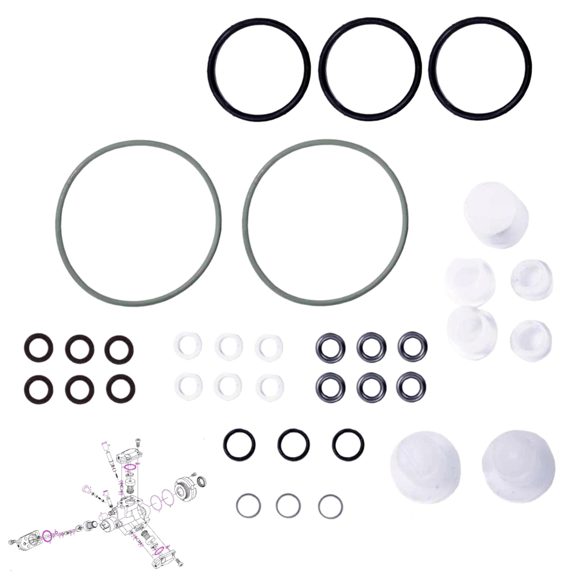 Kit joints pompe injection Bosch CP1 pour moteurs diesel multimarques PARTSLINE SC58400