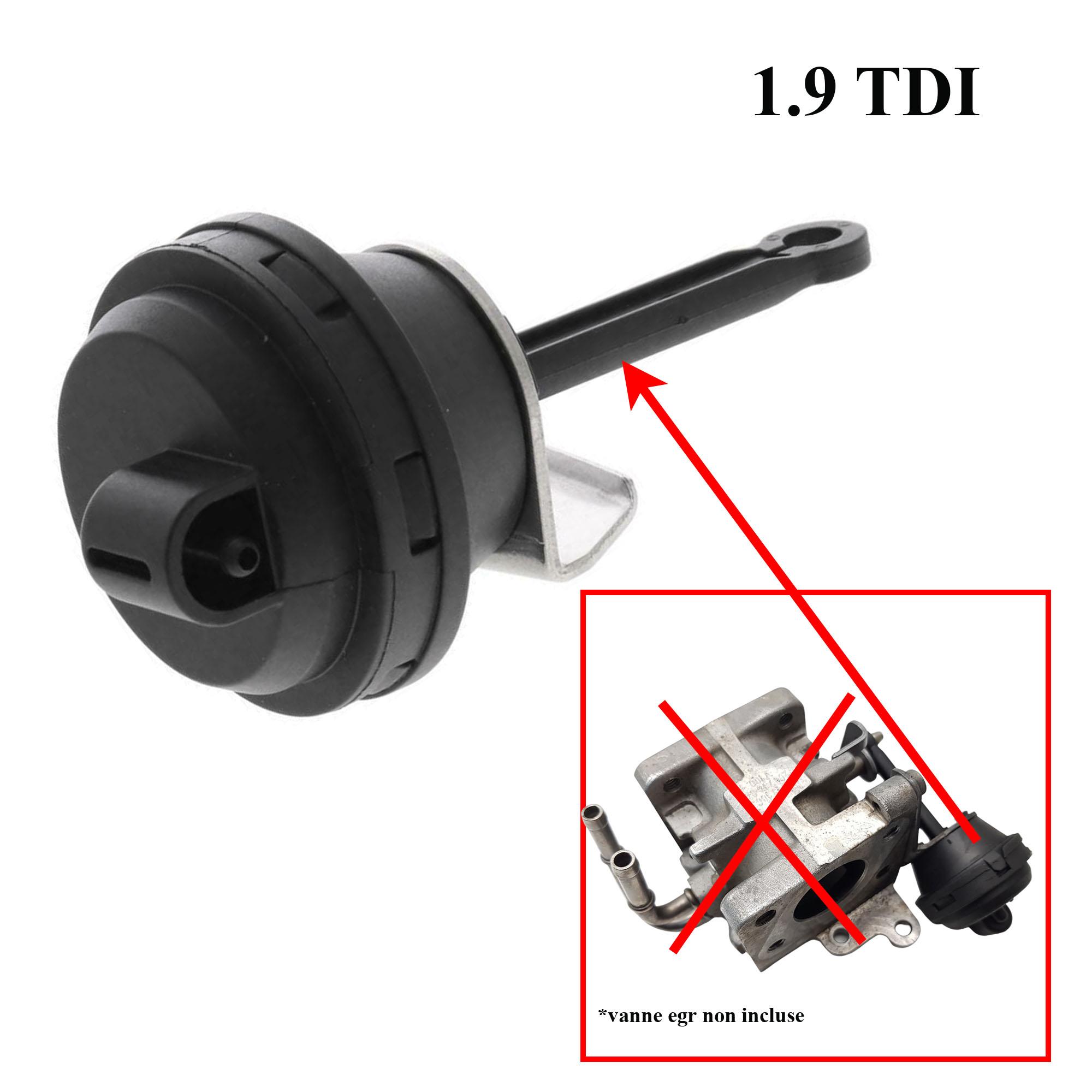 Valve commande dépression vanne EGR pour 1.9 TDI VAG PARTSLINE SC58573