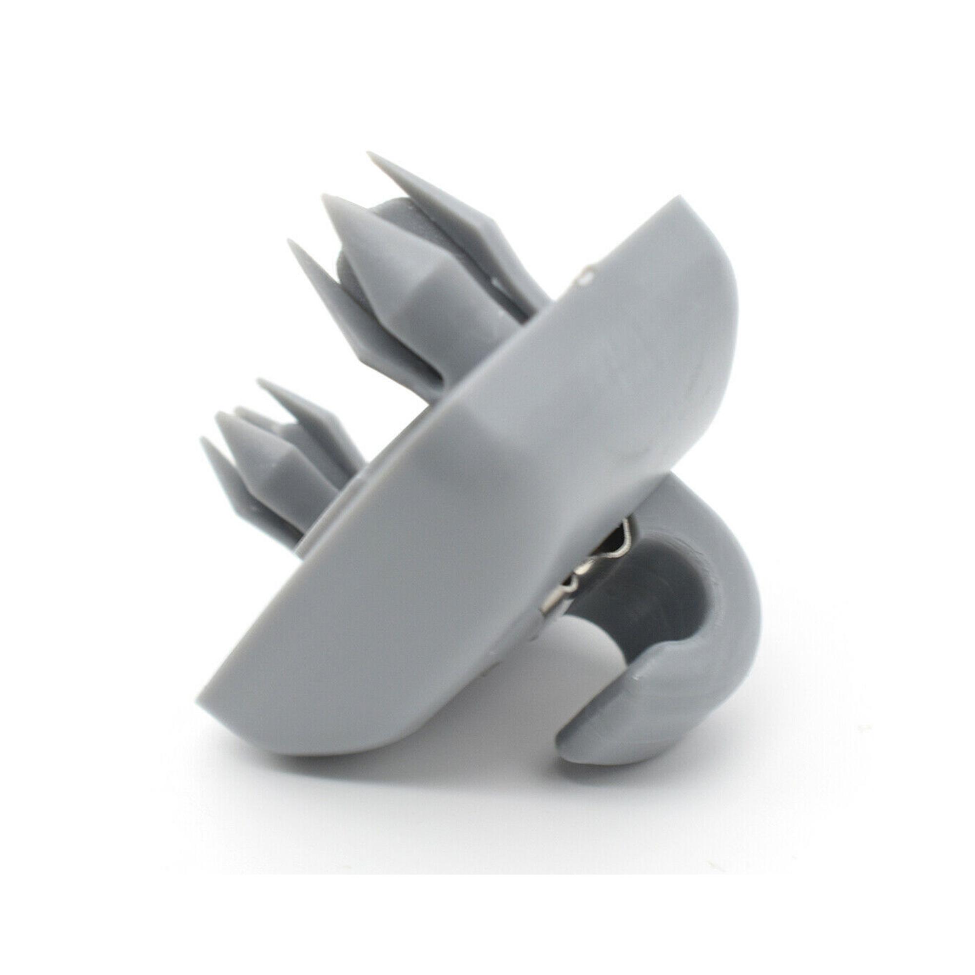 Clips, fixation de pare-soleil gris pour Audi A1, A3, A4, A5, Q3, Q5, TT PARTSLINE SC59500