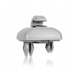 Clips, fixation de pare-soleil gris pour Audi A1, A3, A4, A5, Q3, Q5, TT PARTSLINE SC59500