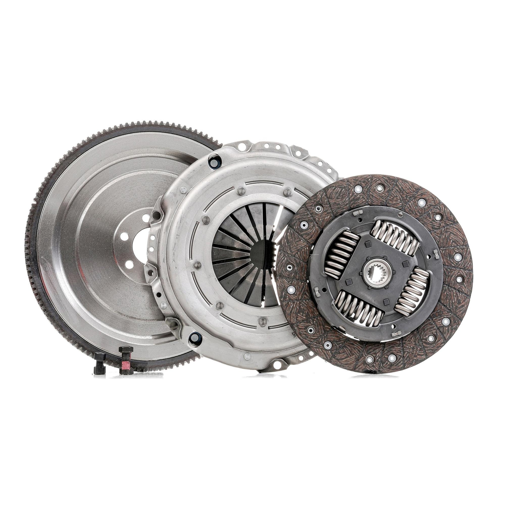 Kit d'embrayage Volant Moteur FIXE pour Citroën, Peugeot 1.6 HDI 90, 110 DV6DTED PARTSLINE SC59783