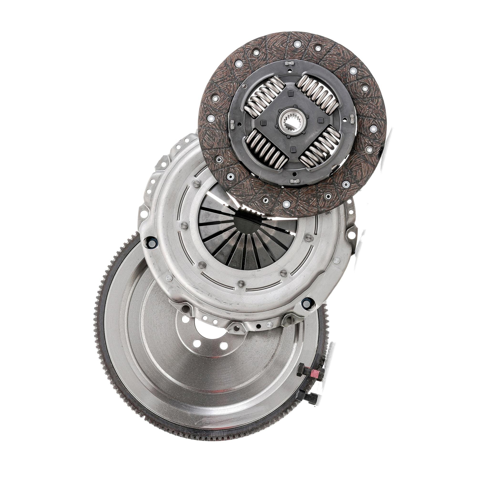 Kit d'embrayage Volant Moteur FIXE pour Citroën, Peugeot 1.6 HDI 90, 110 DV6DTED PARTSLINE SC59783