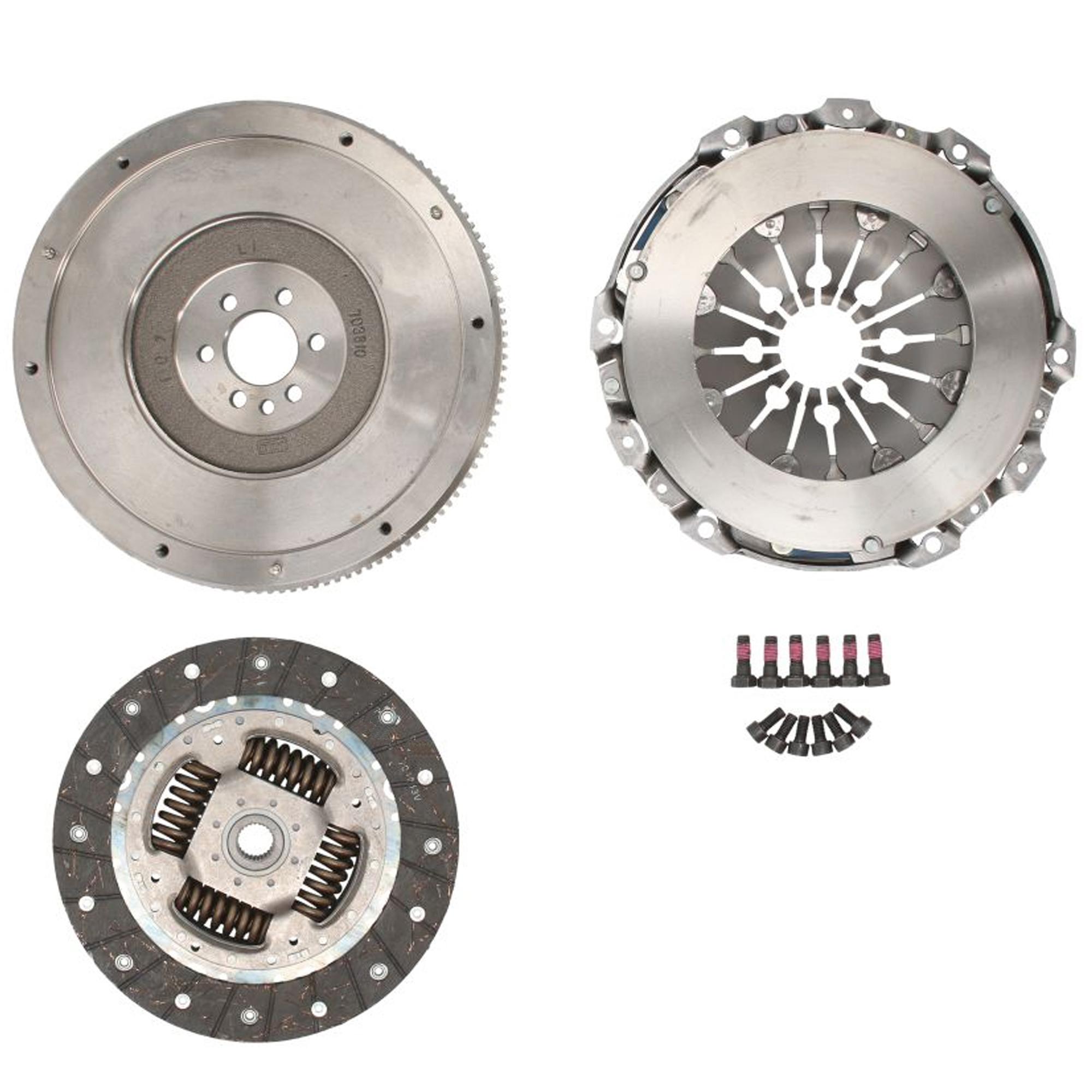 Kit d'embrayage + Volant Moteur pour C3 Picasso C4 II DS3 DS4 2008 308 207 1.6 HDI PARTSLINE SC59784