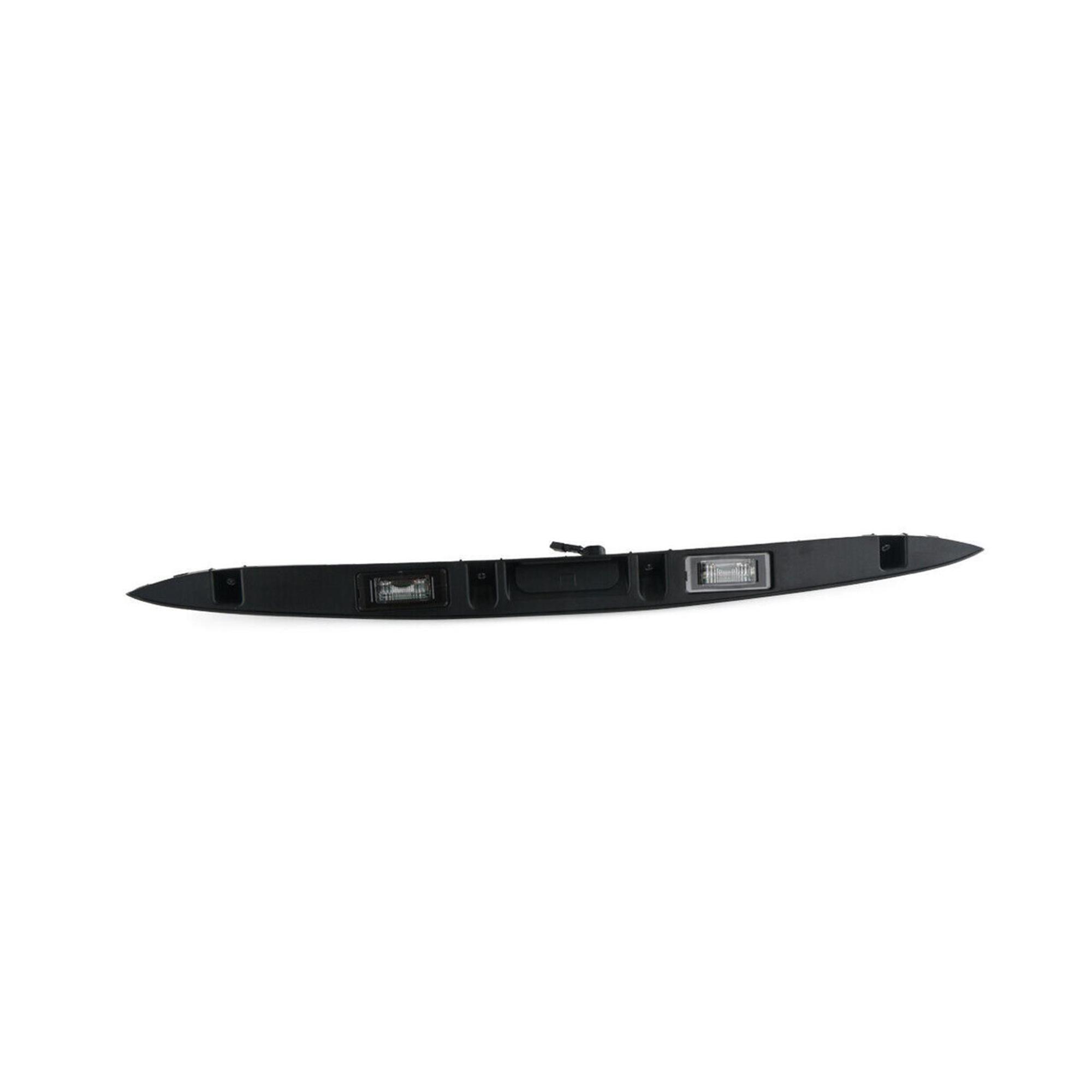 Baguette noir bandeau de coffre éclairage immatriculation pour Mini R56 R57 PARTSLINE SC59895