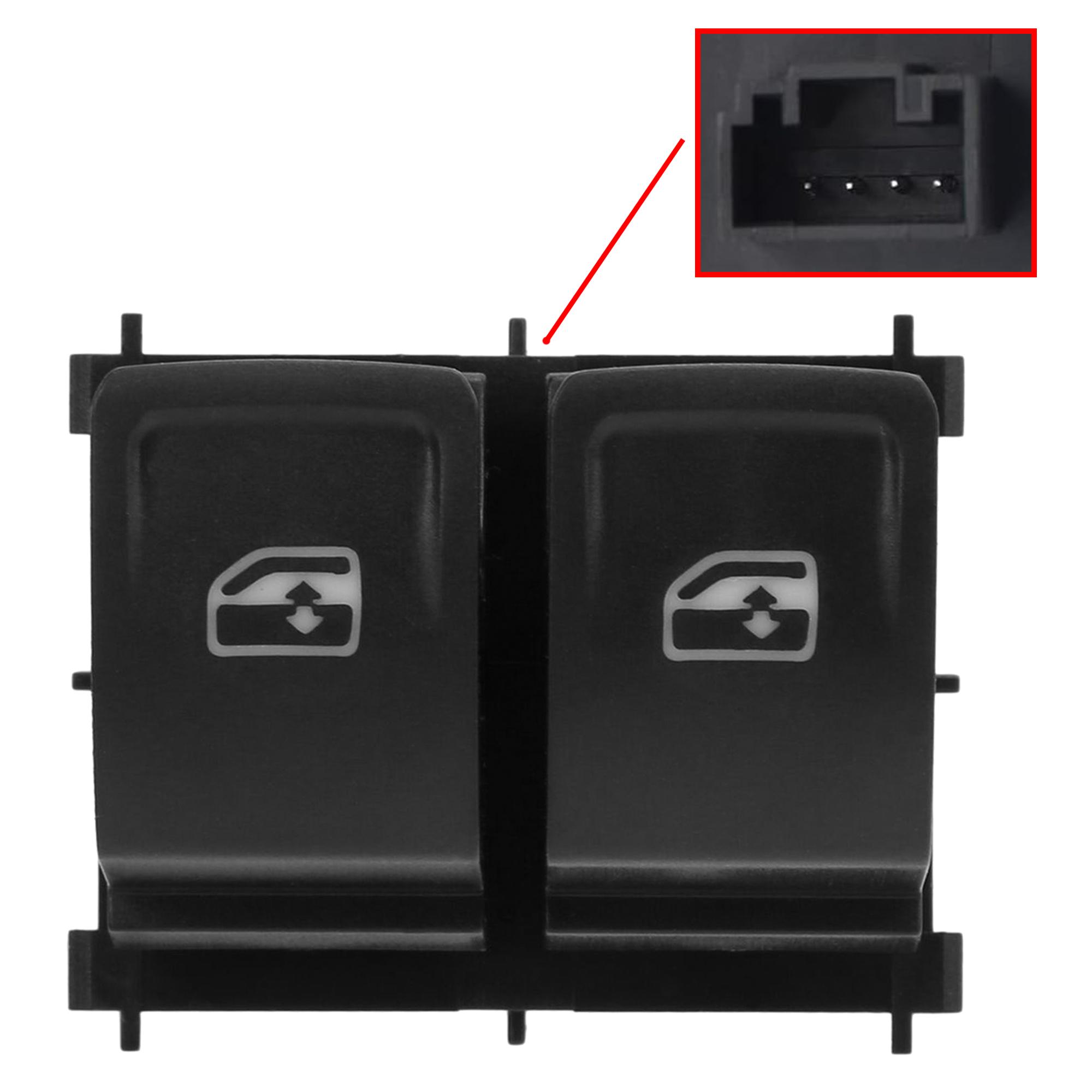 Bouton de lève-vitre avant gauche pour Seat Skoda Volkswagen à partir de 2012 PARTSLINE SC59961