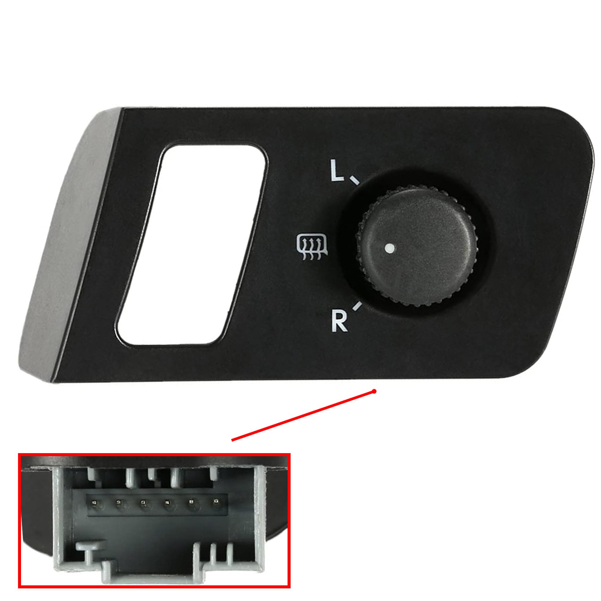 Bouton de réglage commande de rétroviseurs électrique pour VW Caddy 3 et Touran PARTSLINE SC59968