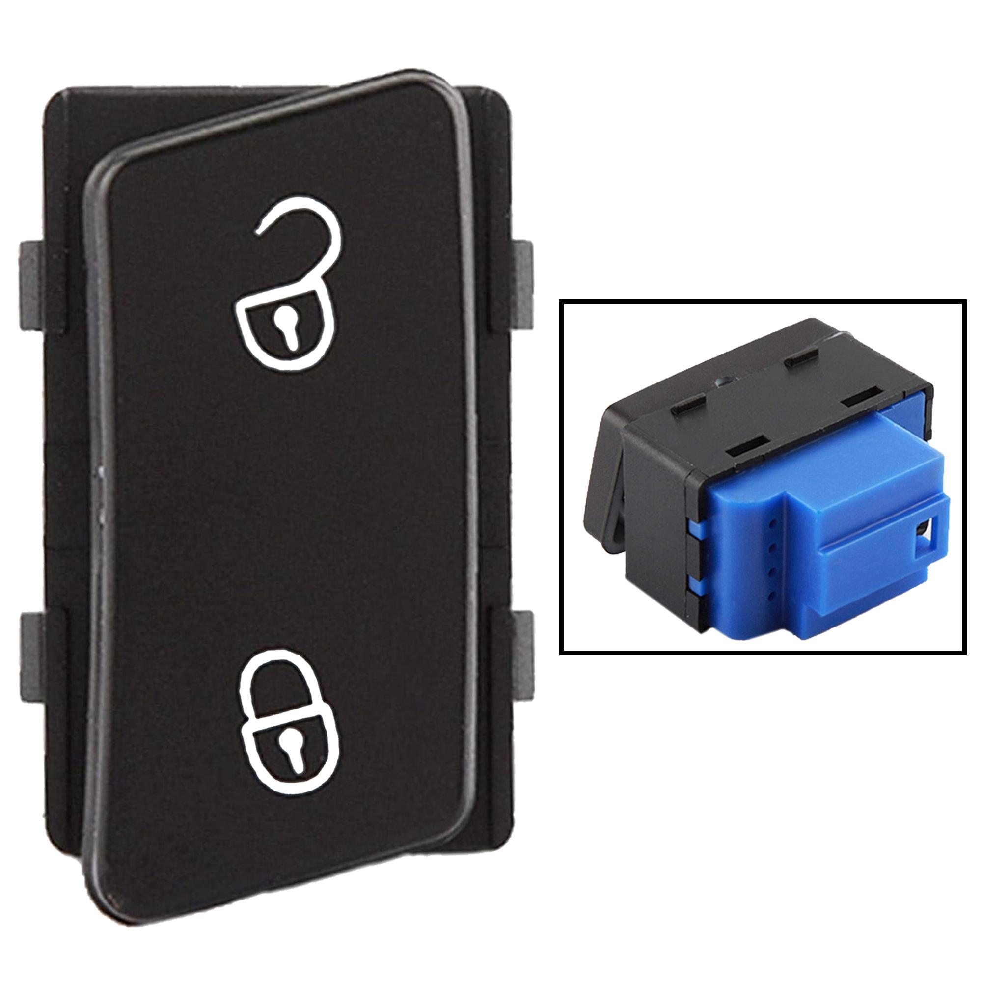 Bouton pour verrouillage et déverrouillage de porte pour VW Caddy 3 et Touran PARTSLINE SC59970
