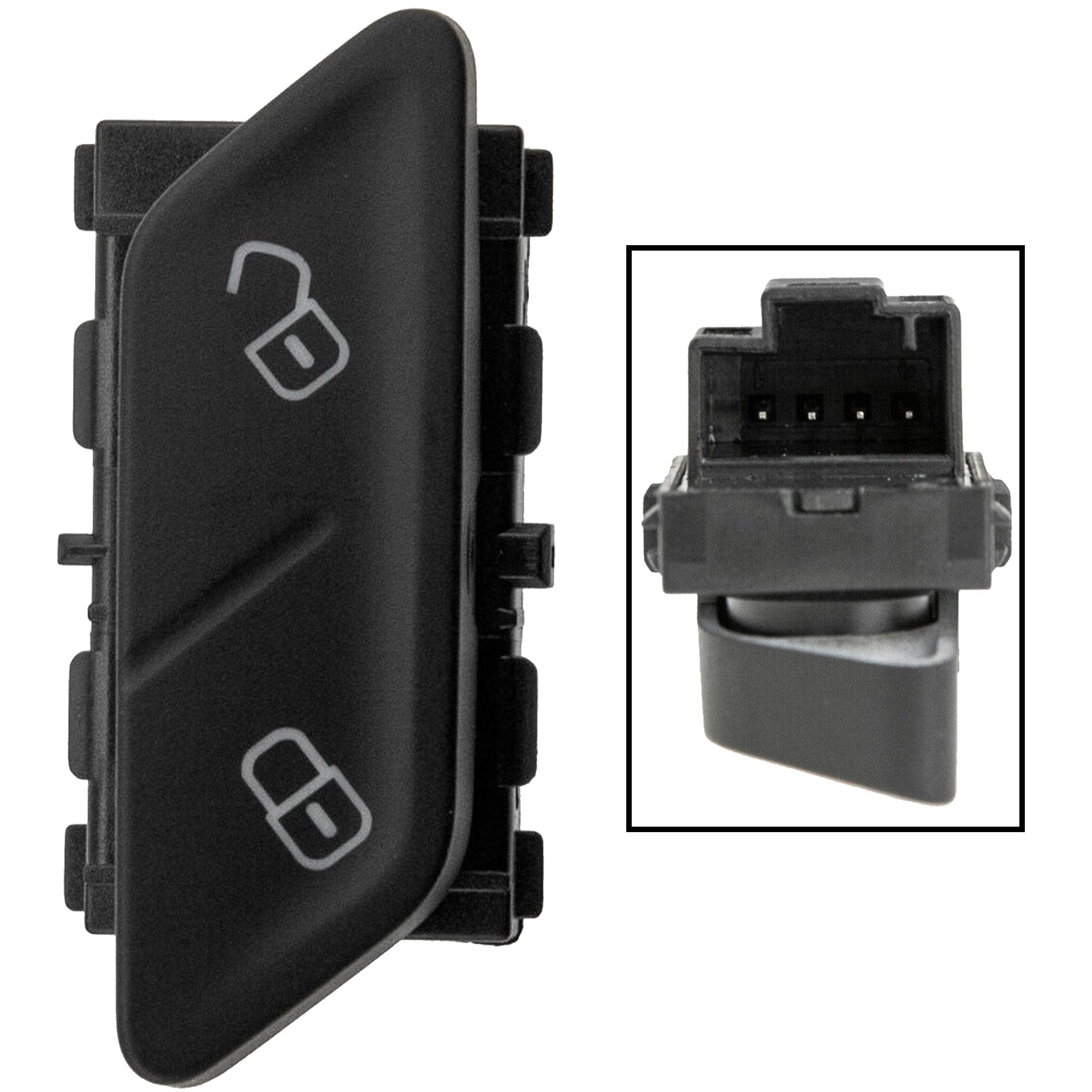 Bouton de verrouillage, centralisation de porte pour Volkswagen Golf 7 PARTSLINE SC59974