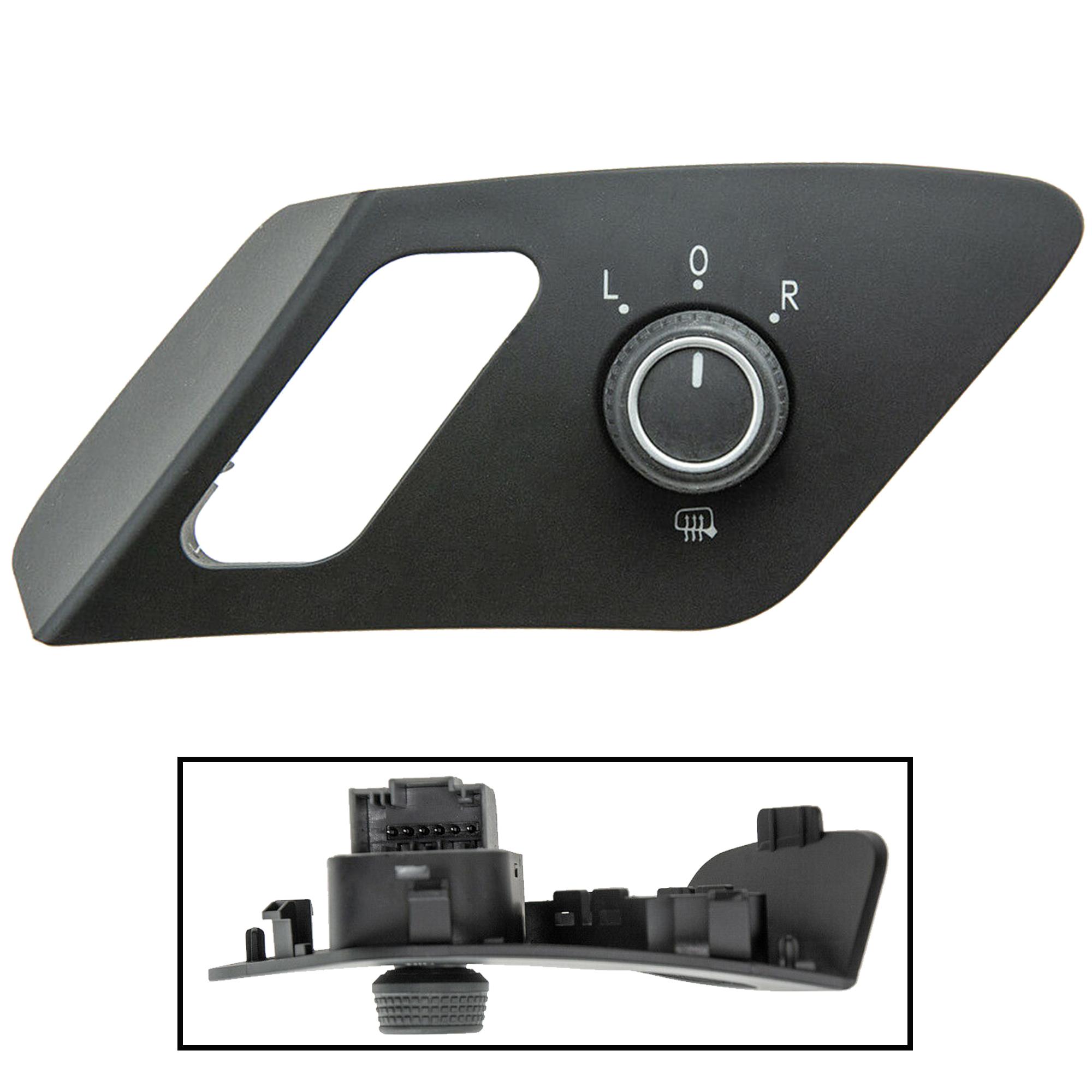 Bouton commande de réglage rétroviseurs pour VW Golf 7 VII PARTSLINE SC59975