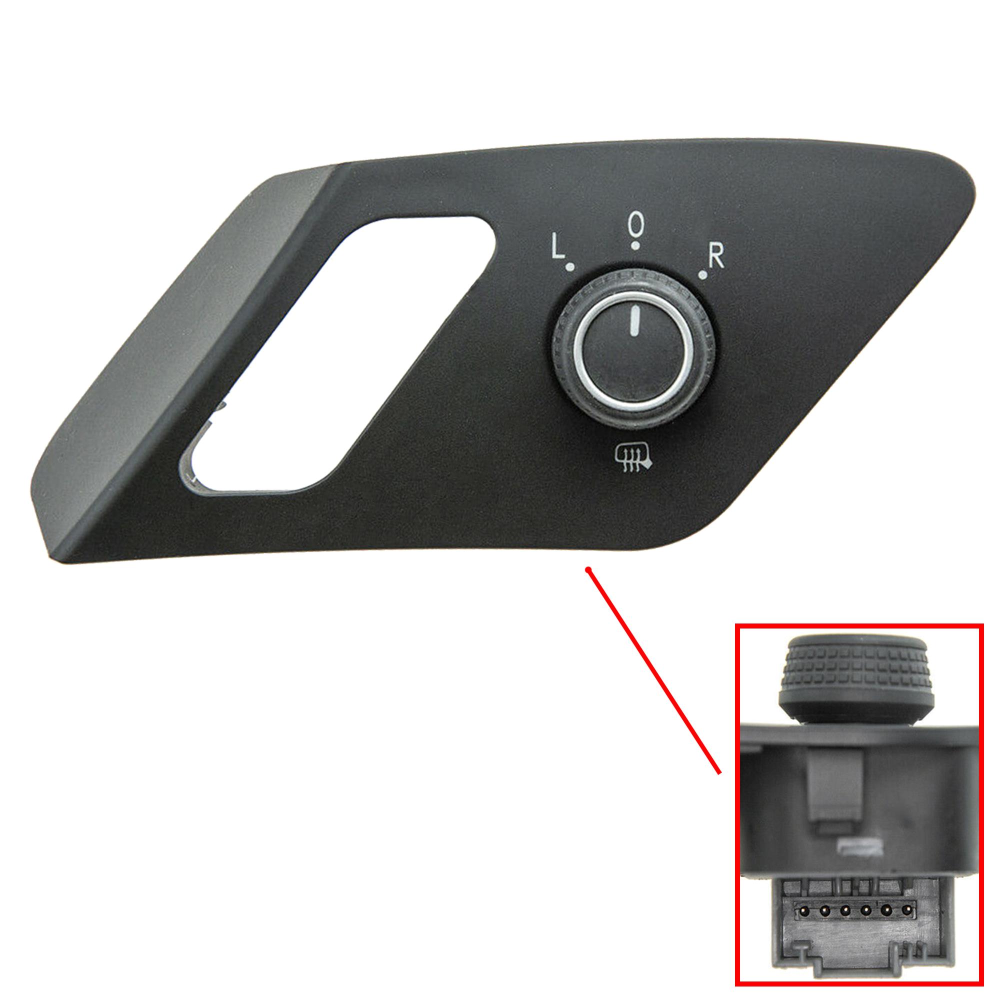 Bouton commande de réglage rétroviseurs pour VW Golf 7 VII PARTSLINE SC59975