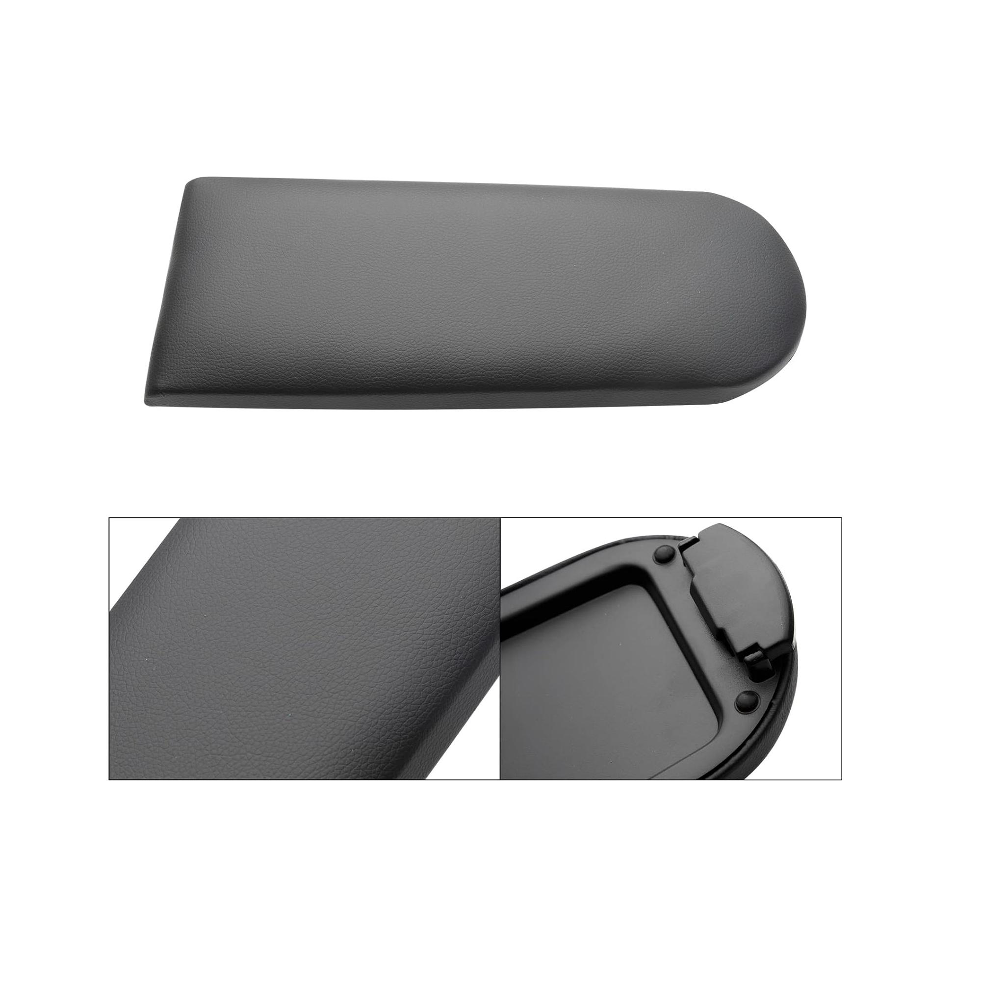 Accoudoir central simili cuir noir pour Skoda, VW (1996-2017) PARTSLINE SC60004