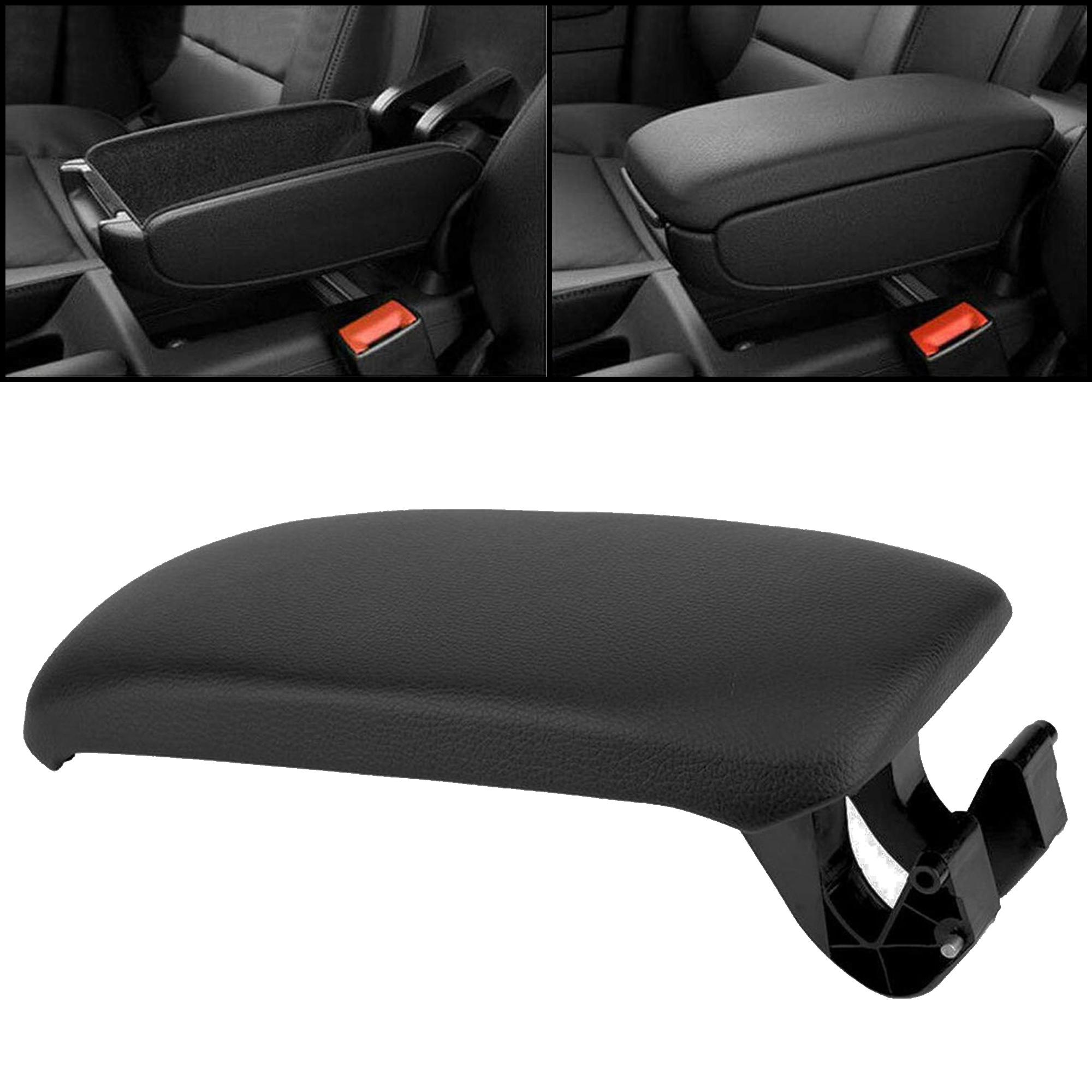 Kit réparation d'accoudoir central simili cuir noir pour Audi A3 (2003-2012) PARTSLINE SC60015