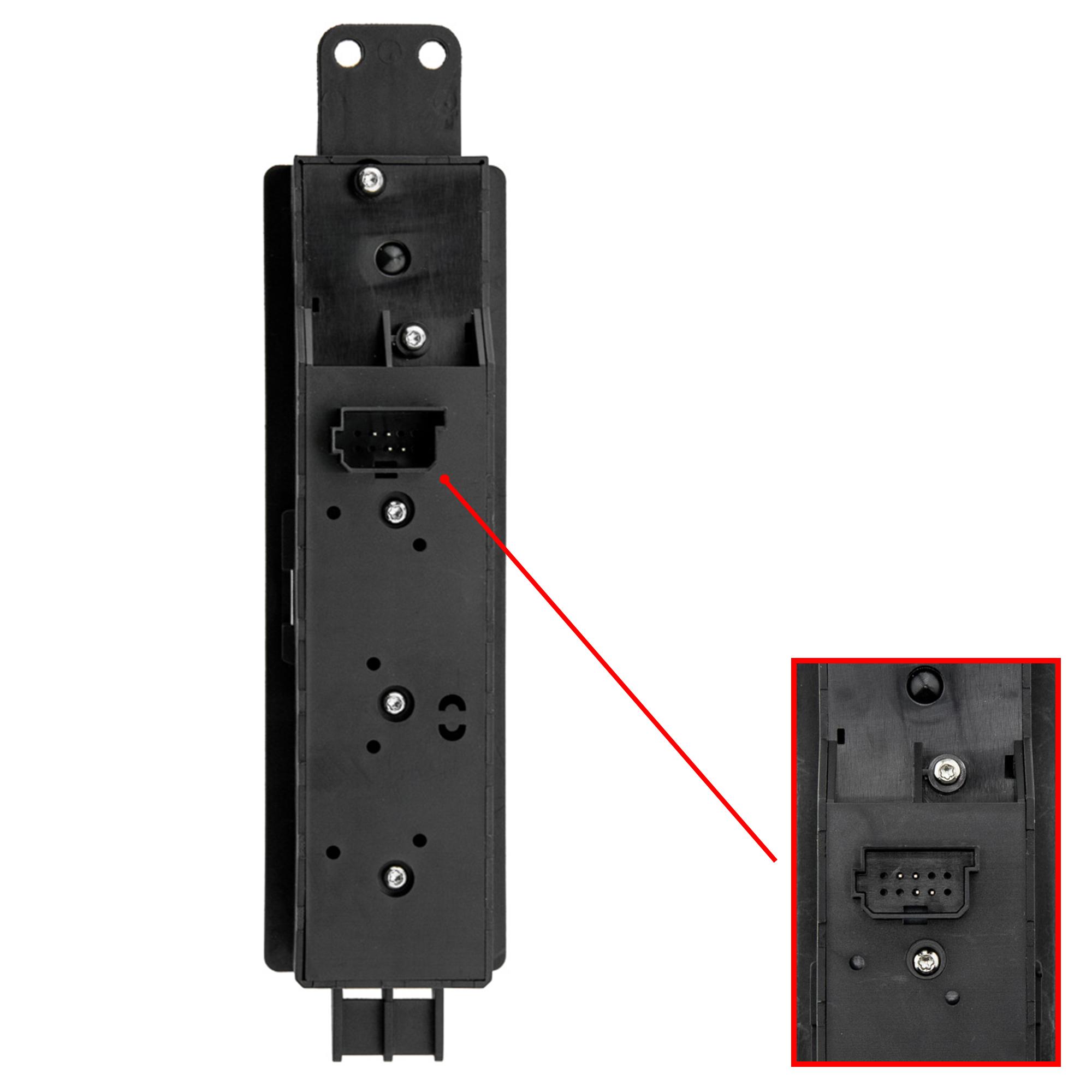 Bouton de lève-vitre Avant Droit pour Mercedes Viano et Vito W639 depuis 2003 PARTSLINE SC60095