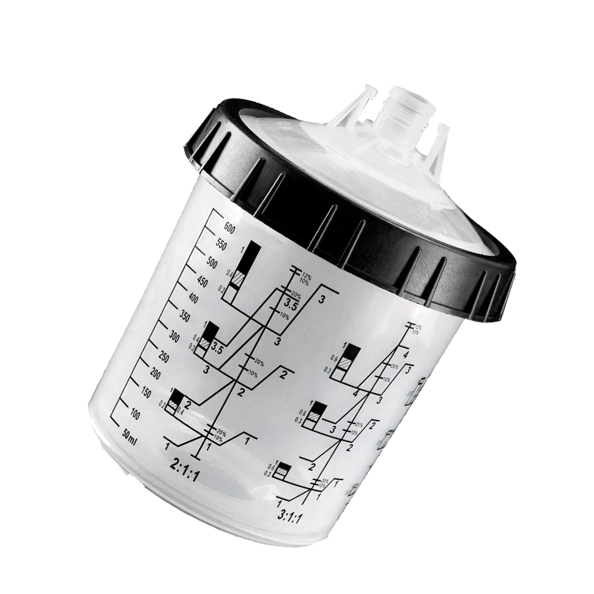 Kit poche PPS, gobelet de préparation pour peinture au pistolet avec raccord 3.1 PARTSLINE SC60166