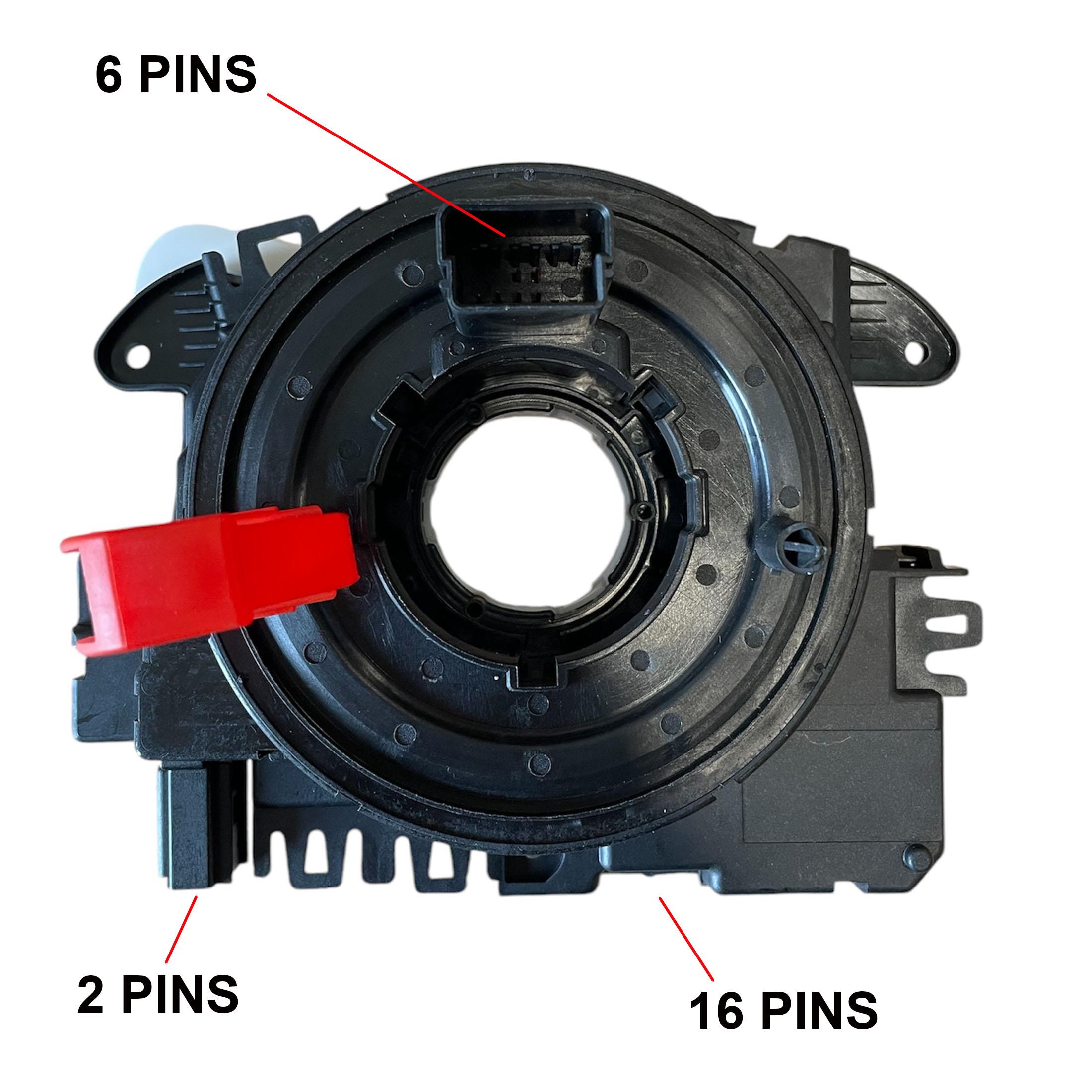 Contacteur tournant, piste d'Airbag pour Skoda Yeti, VW Caddy Jetta Sharan PARTSLINE SC60215