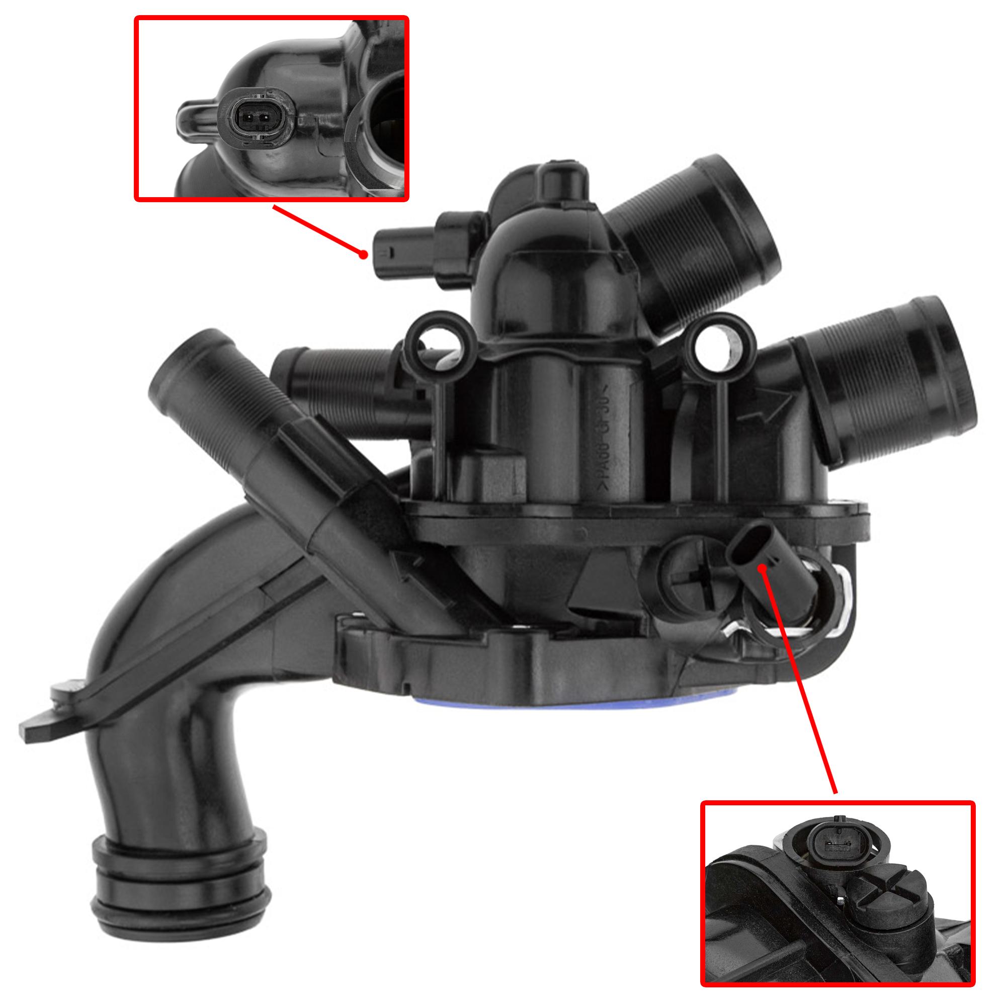 Boîtier du thermostat d'eau pour Mini R55 R56 R57 R58 R59 R60 R61 (2006-2016) PARTSLINE SC60270