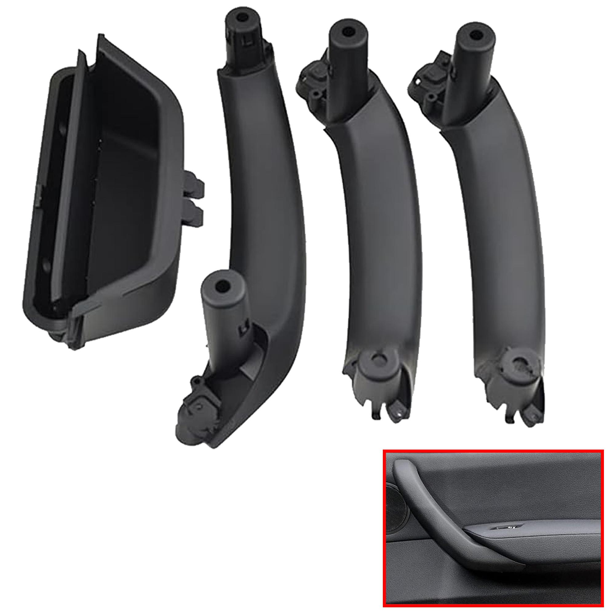 Kit poignées de portes intérieures noires pour Bmw Série X3 (f25) X4 (f26) PARTSLINE SC60288