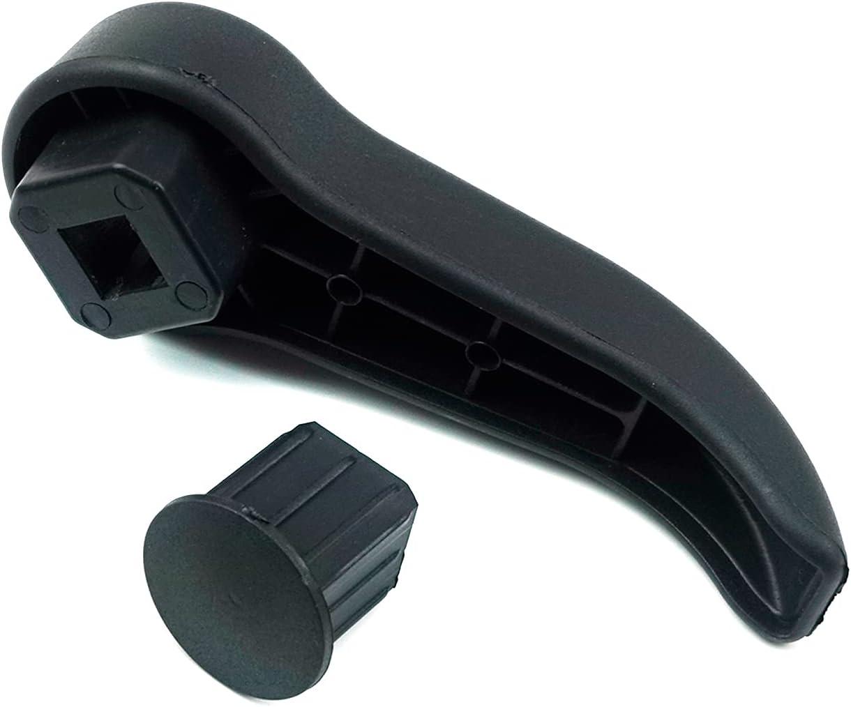 Poignée noire pour réglage de siège pour Renault Clio 2 Twingo I (1993-2007) PARTSLINE SC60344