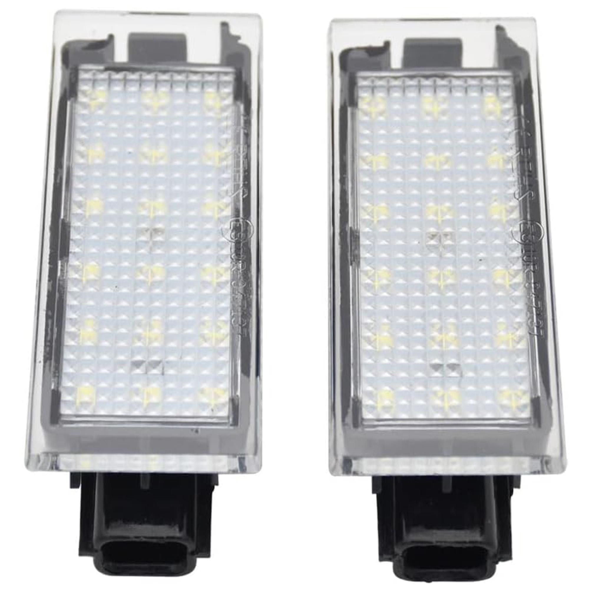 (Lot de 2) Feu éclaireur LED de plaque d'immatriculation PARTSLINE SC60380