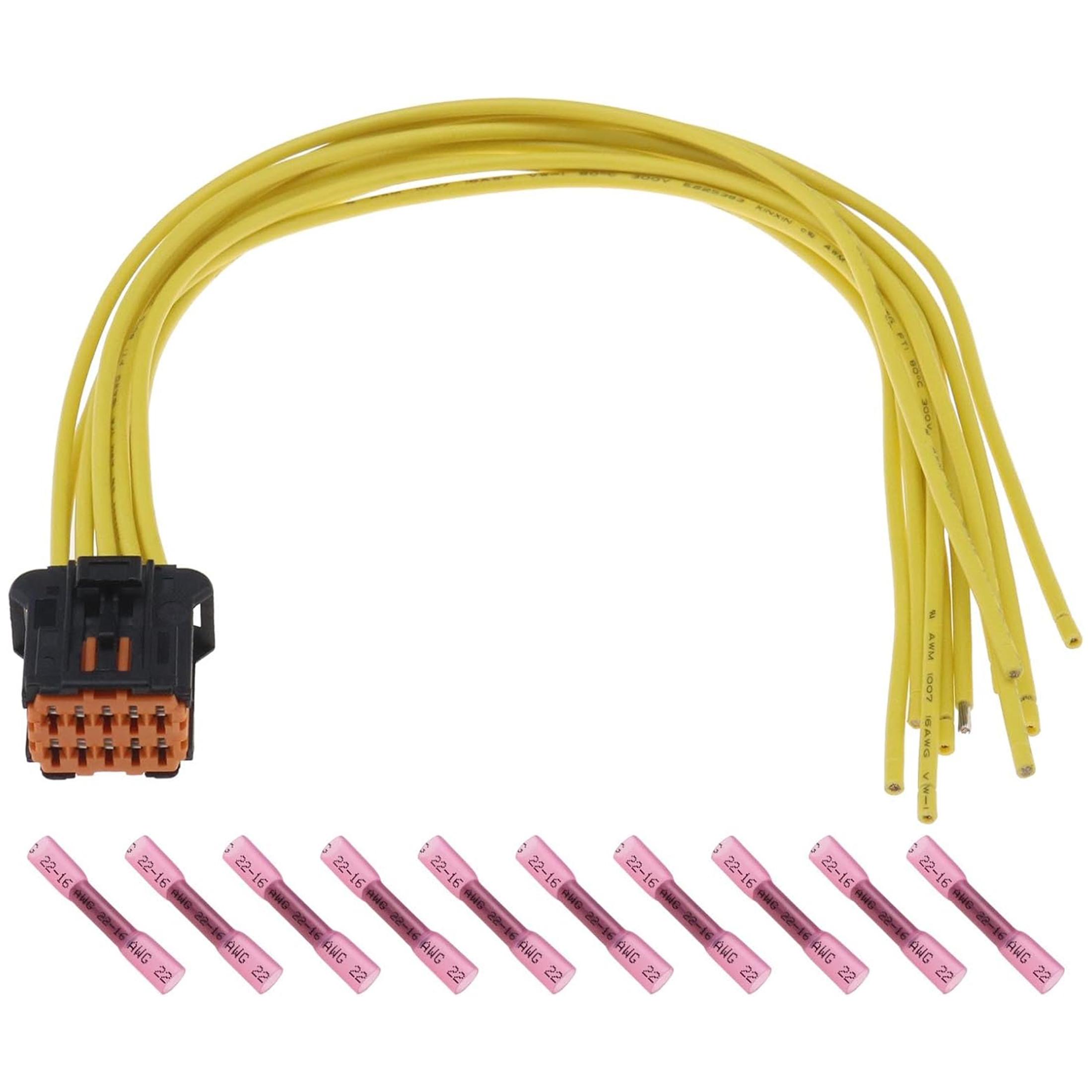 Kit réparation connectique siège chauffant pour C3 C4 308 508 Kangoo PARTSLINE SC60444