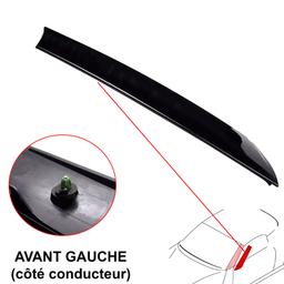 Enjoliveur noir de montant GAUCHE de pare brise compatible avec Mini PARTSLINE SC60448