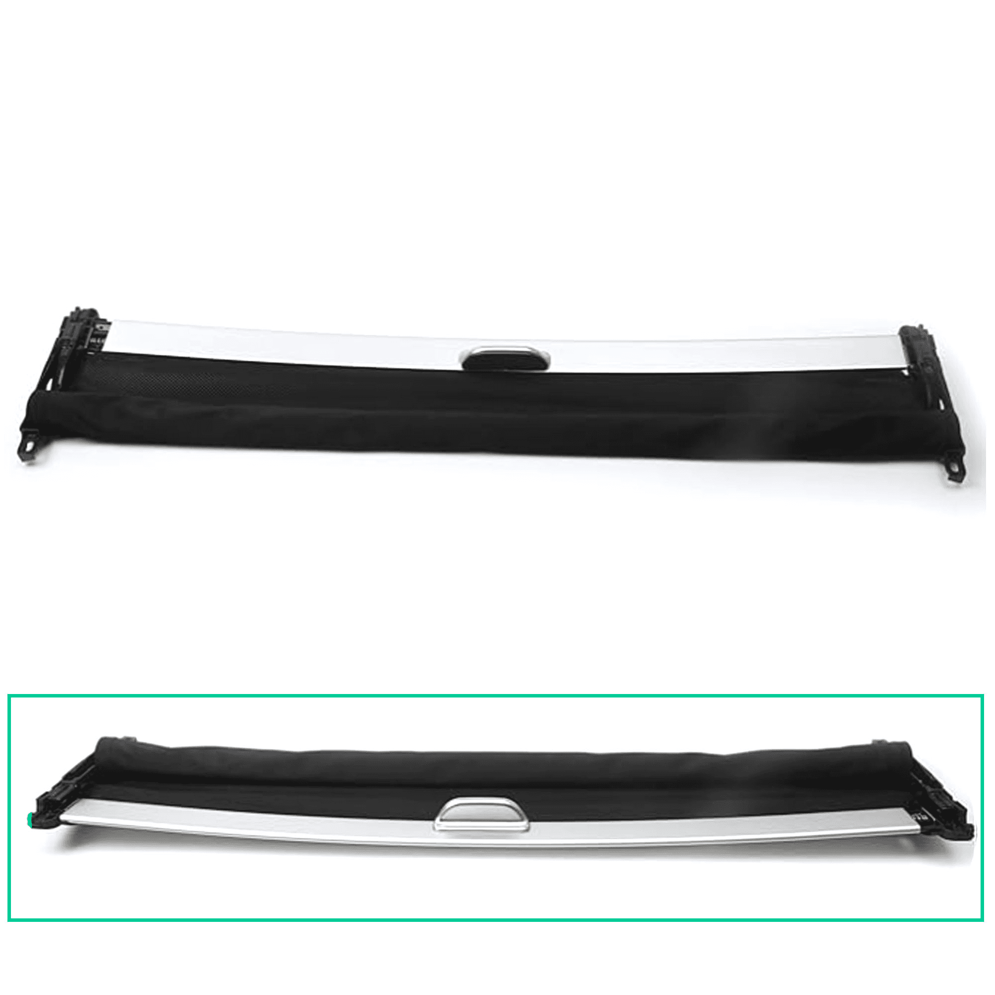 Rideau de toit ouvrant noir pour Audi A1, A3, Q2 PARTSLINE SC60535